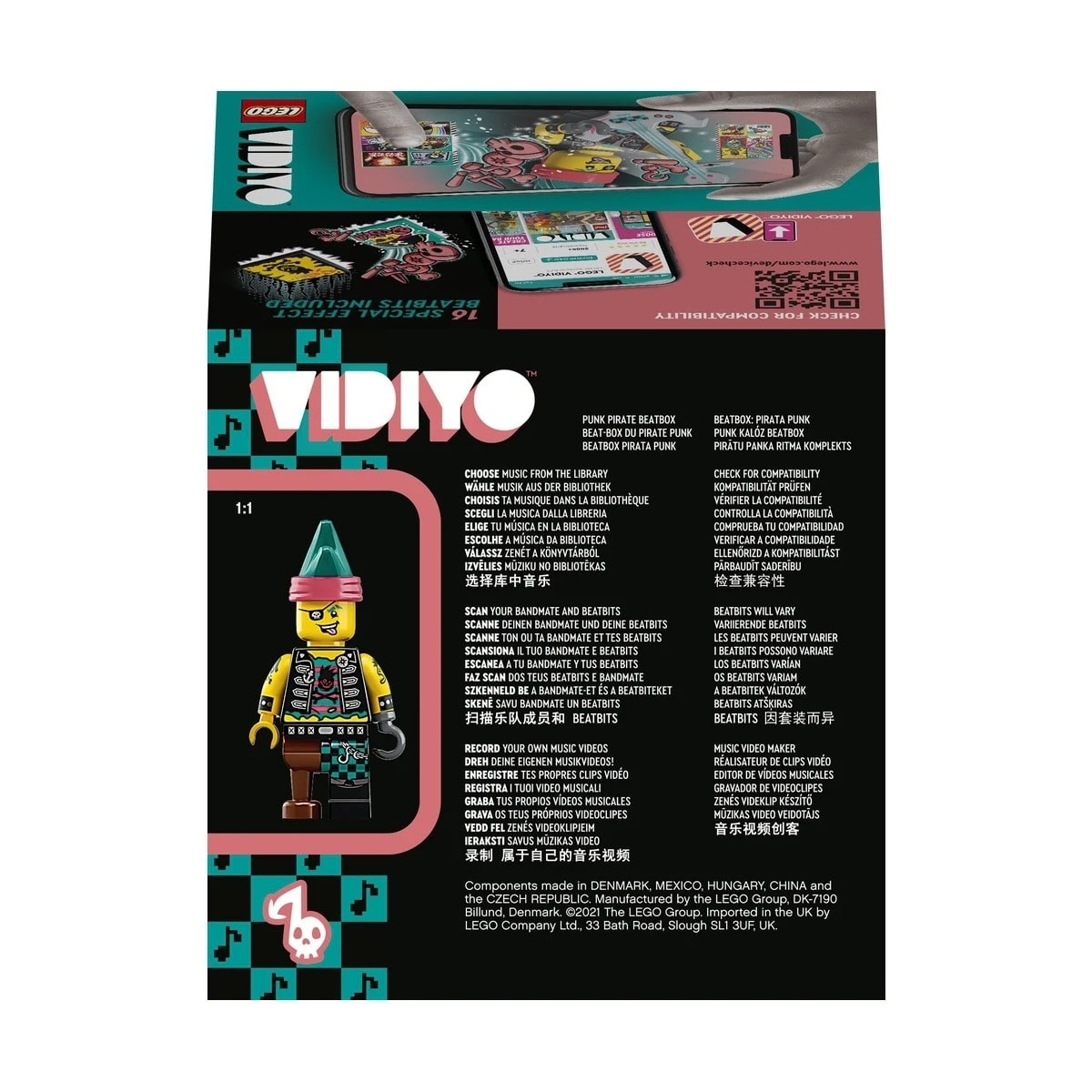 10 LEGO VIDIYO Punk Pirate BeatBox 43103, 10 of 10