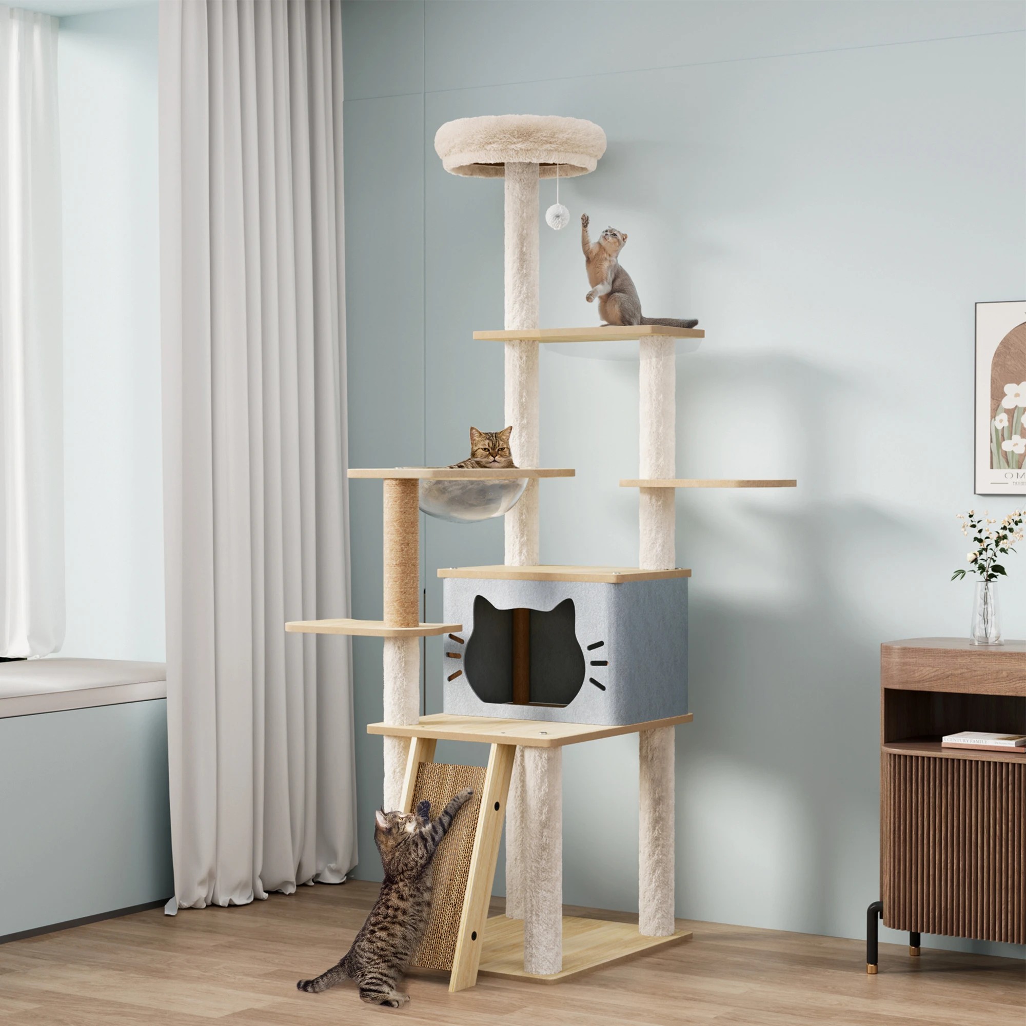 7 Pawz Cat Tree 7-tier 160cm, 7 of 7