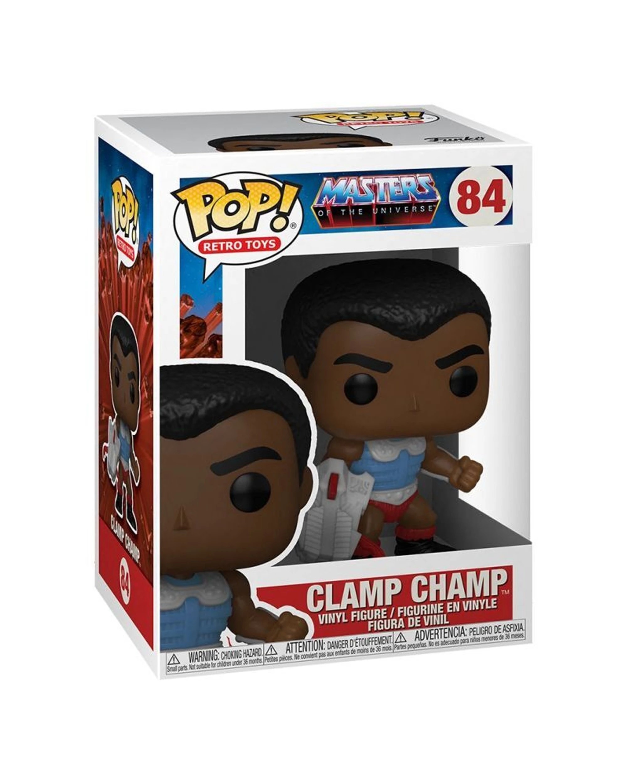 2 Pop MotU - Clamp Champ Pop Funko Pop Vinyl Figure Action Figure 10cm Figure - Multi, 2 of 3