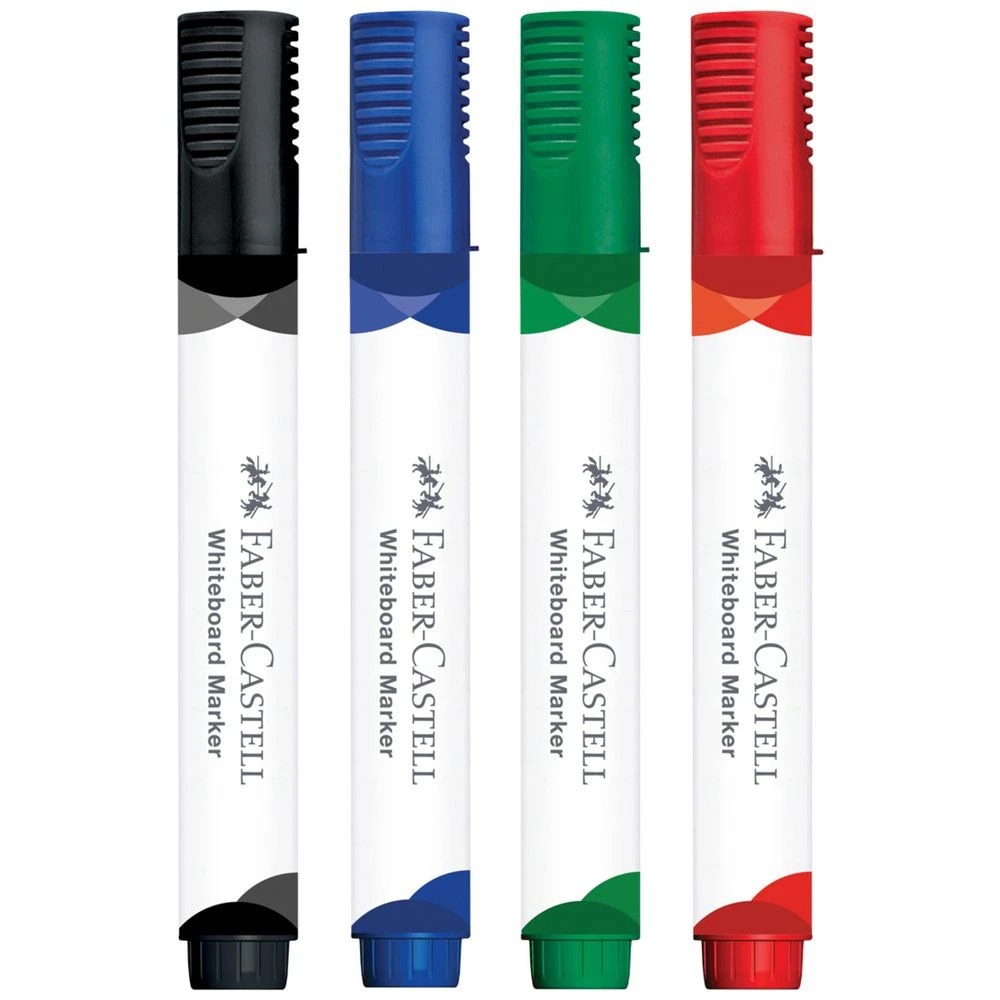 5 Faber-Castell W20 Whiteboard Marker Assorted 4 Pack, 5 of 7