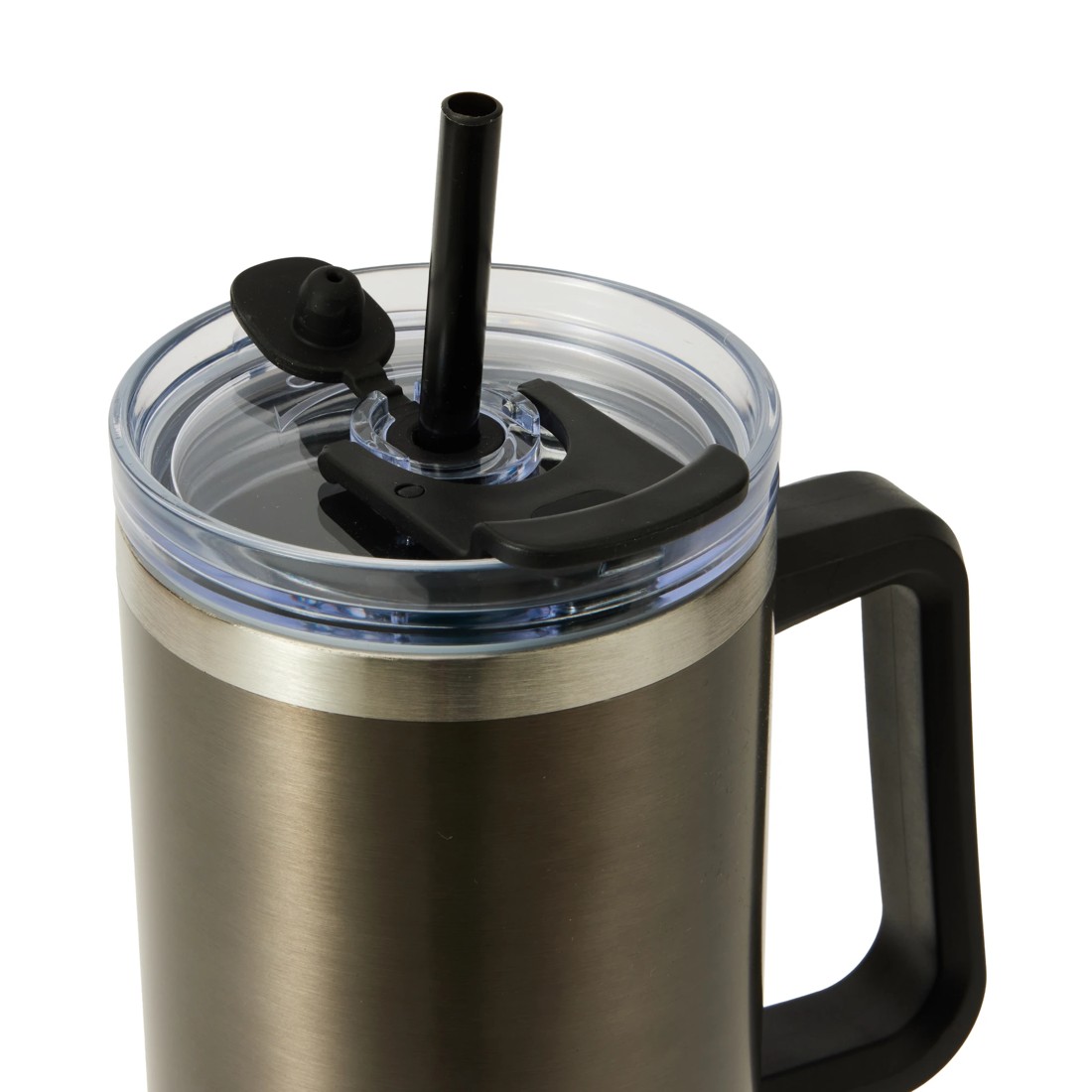 4 1.18L Gunmetal Jumbo Tumbler with Handle, 4 of 7