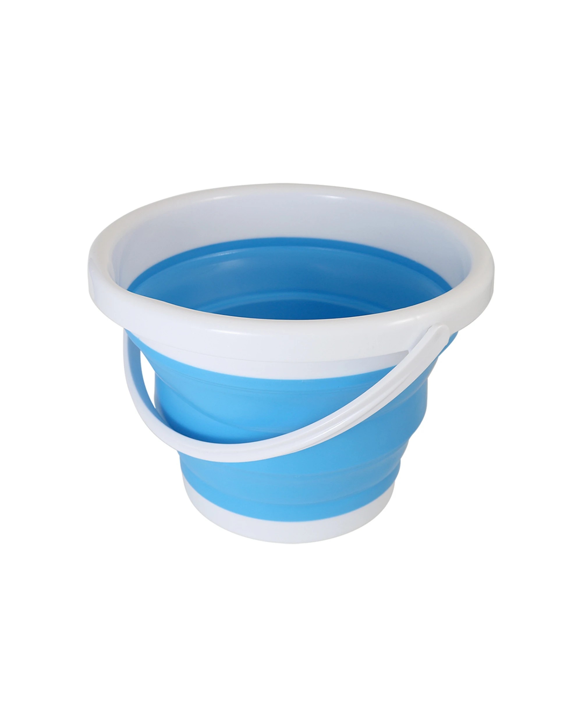 1 Coghlans Collapsible Bucket 5 L Food Safe Camping With Pouring Spout TPR And PP - Blue, 1 of 4
