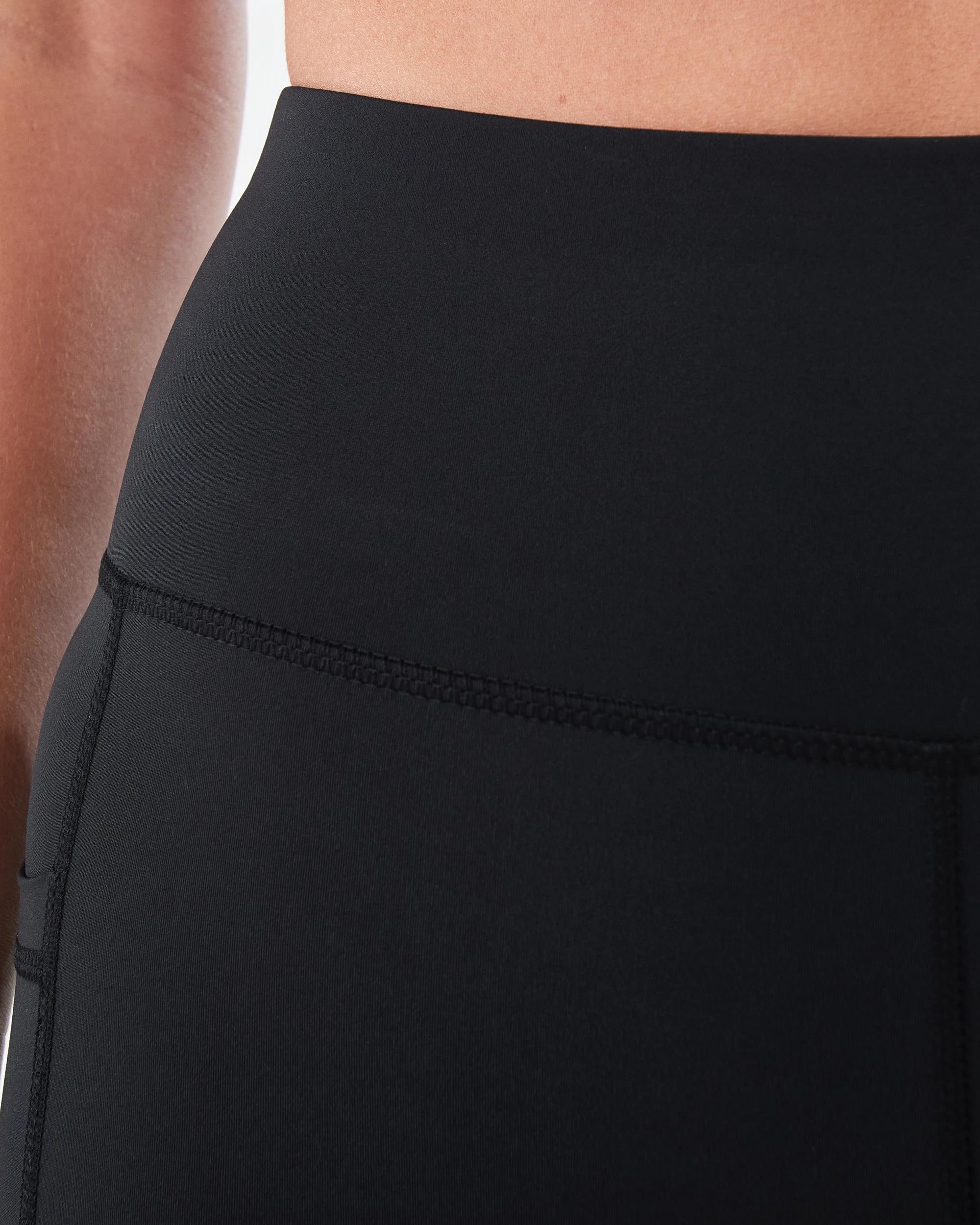 4 Active Womens Crop Training Leggings BLACK, 4 of 6