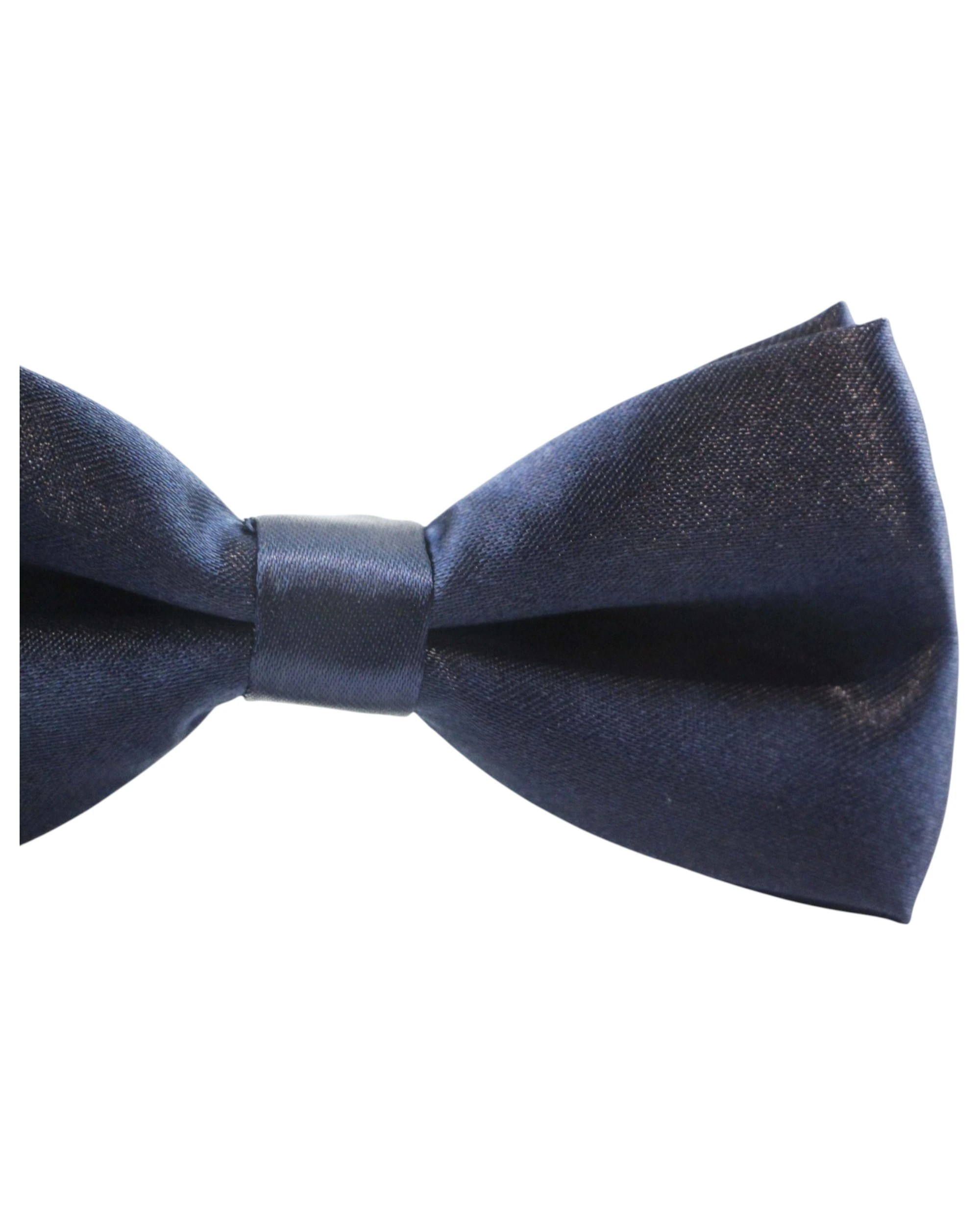3 Zasel Boys Midnight Blue Plain Bow Tie - Multi, 3 of 5