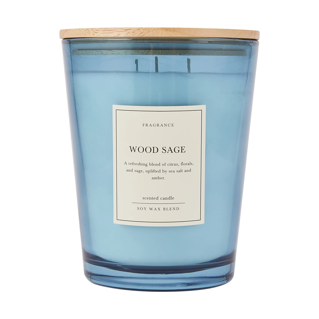 1 XL Wood Sage Soy Blend Candle, 1 of 4