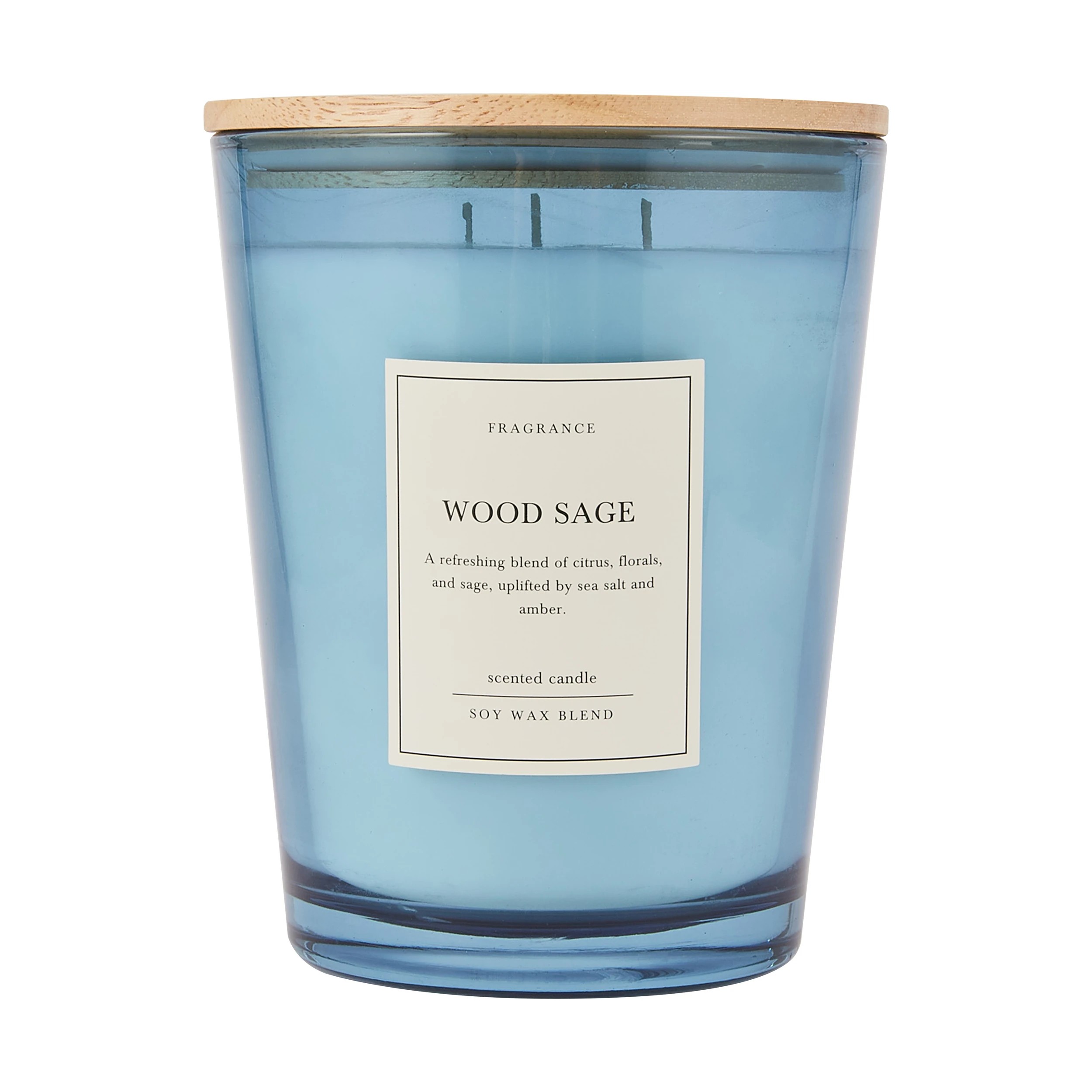1 XL Wood Sage Soy Blend Candle, 1 of 5