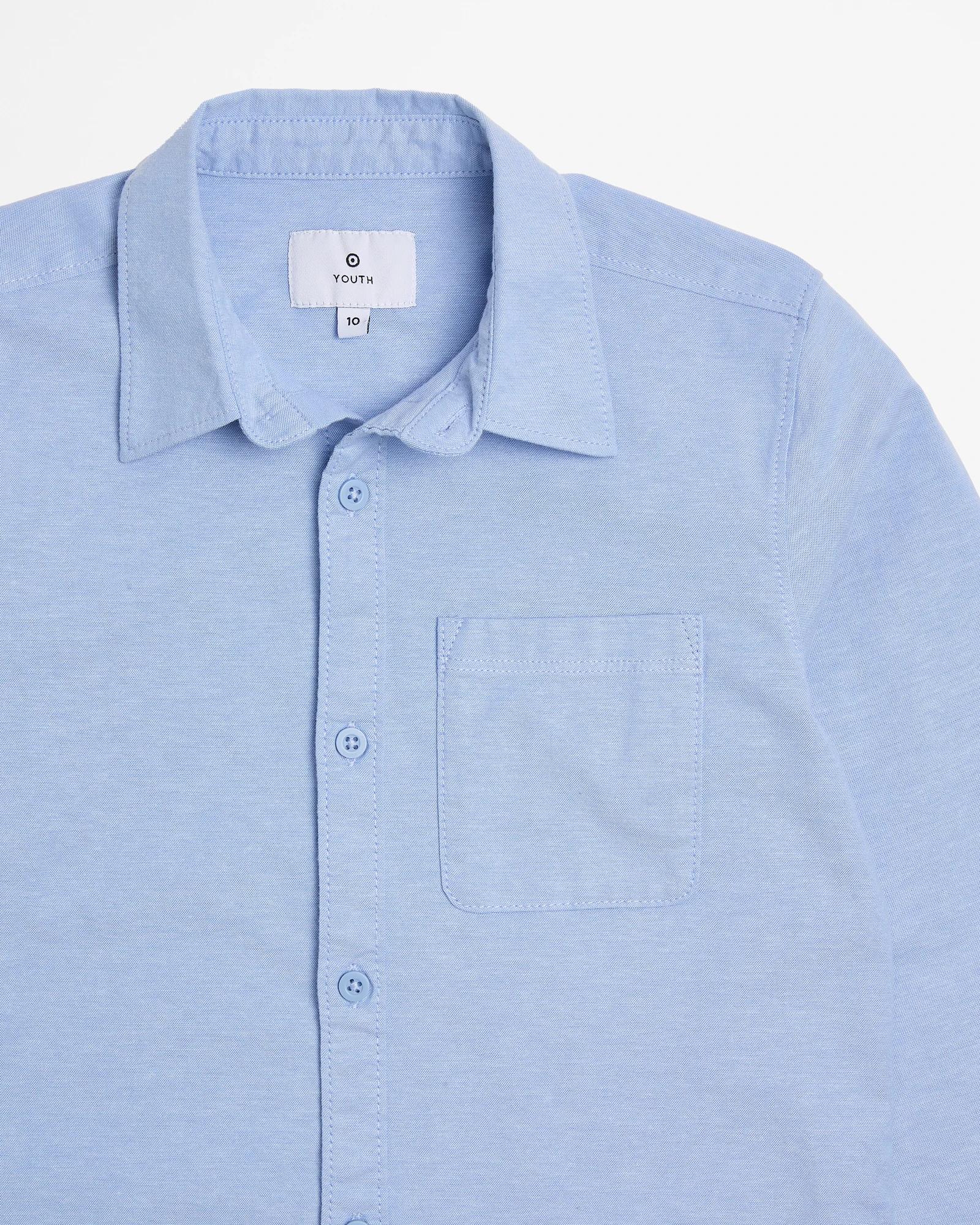 2 Target Long Sleeve Shirt LIGHT BLUE, 2 of 2