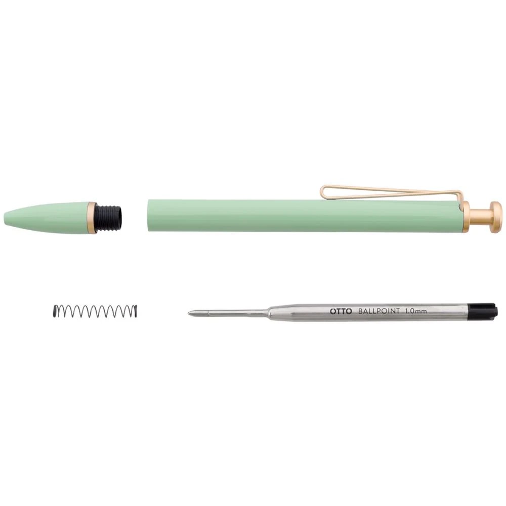 6 Otto Premium Oslo Ballpoint Pen 1mm Mint, 6 of 7