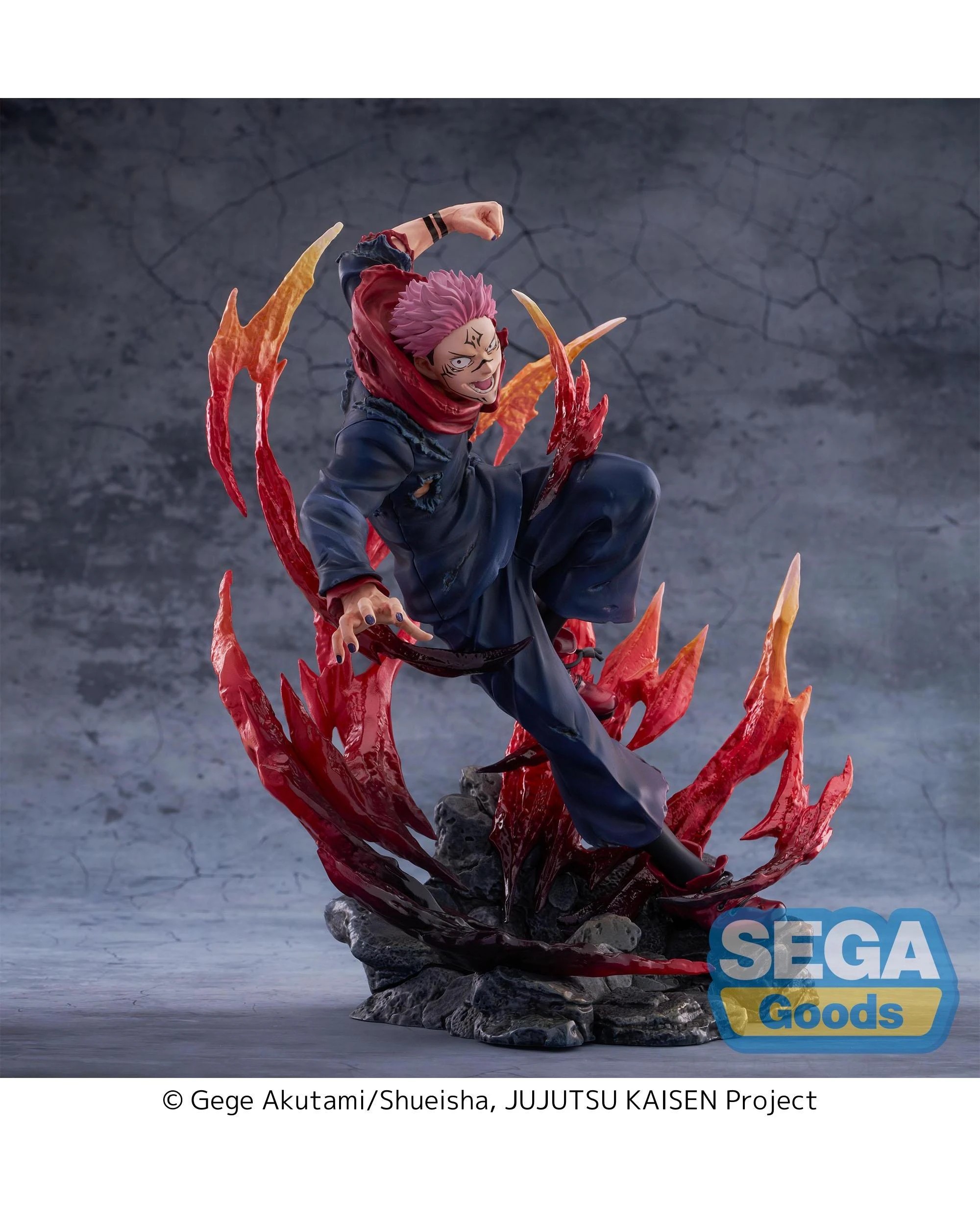 2 SEGA FiGURiZMa Jujutsu Kaisen Sukuna Figure, 2 of 8