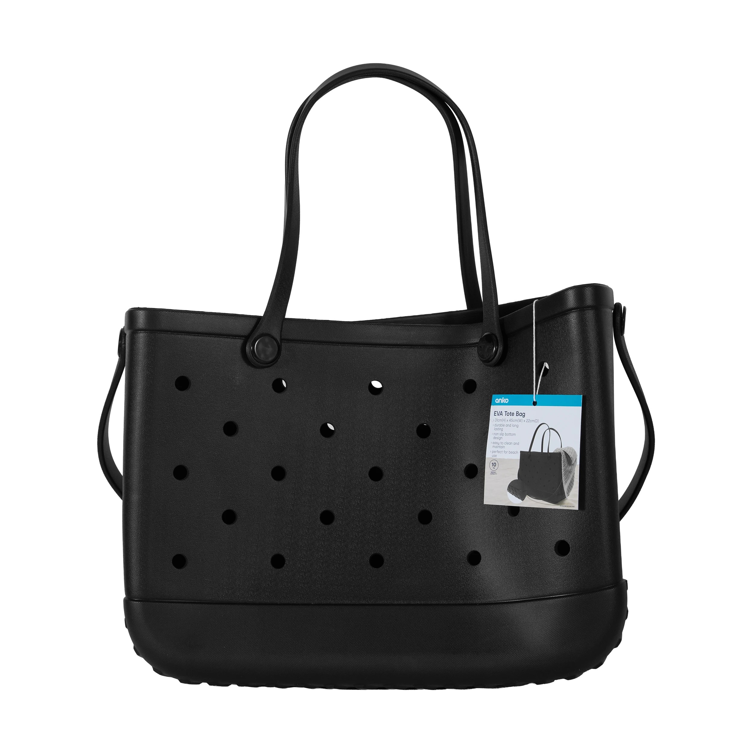 10 EVA Tote Bag - Black, 10 of 11