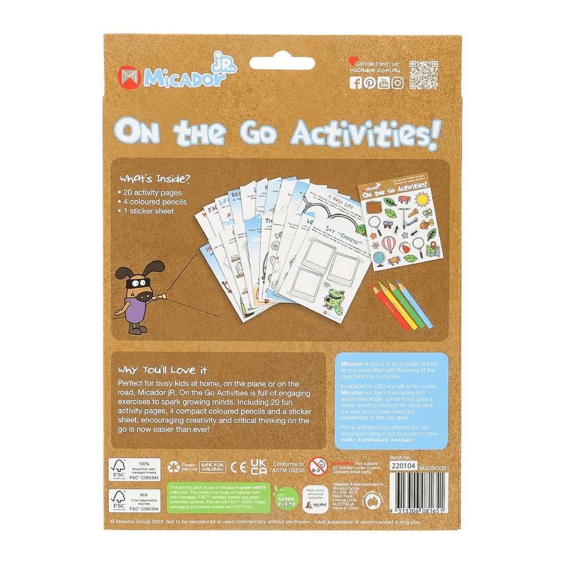 2 Micador jR. On The Go Activity Pack, 2 of 5