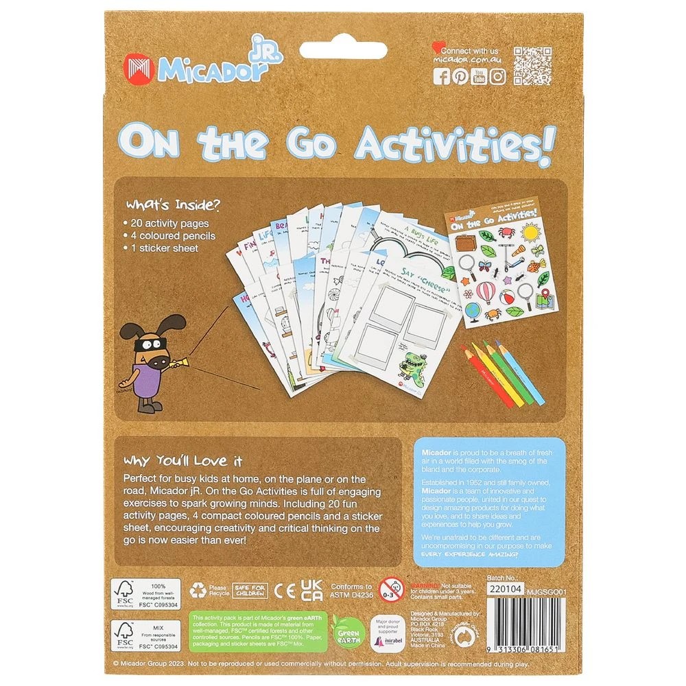 2 Micador jR. On The Go Activity Pack, 2 of 5