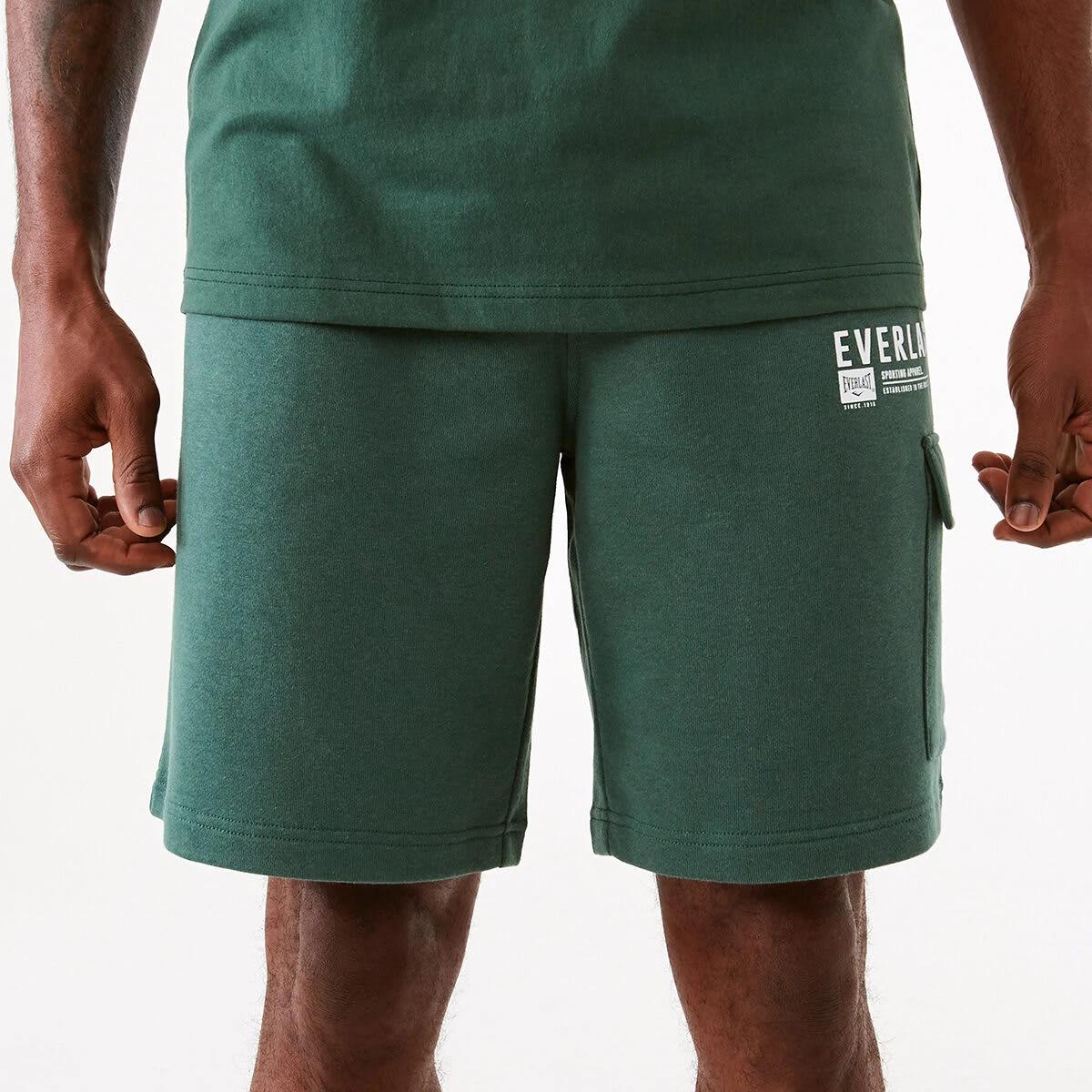 2 Everlast Mens Street Shorts Deep Moss, 2 of 7