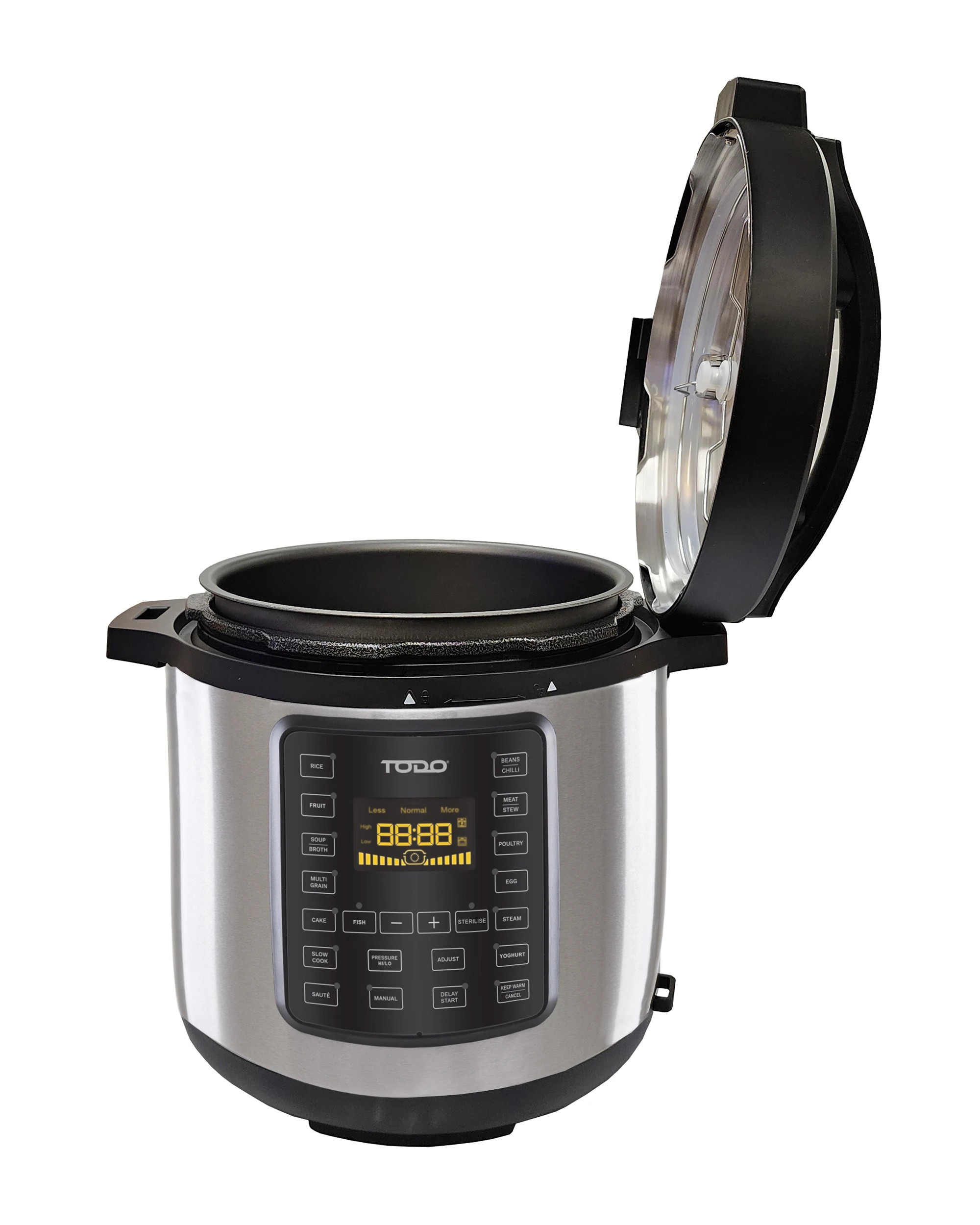 2 TODO 6L Electric Pressure Cooker 15 Preset Functions 1000W Non-Stick Cooking Pot, 2 of 8