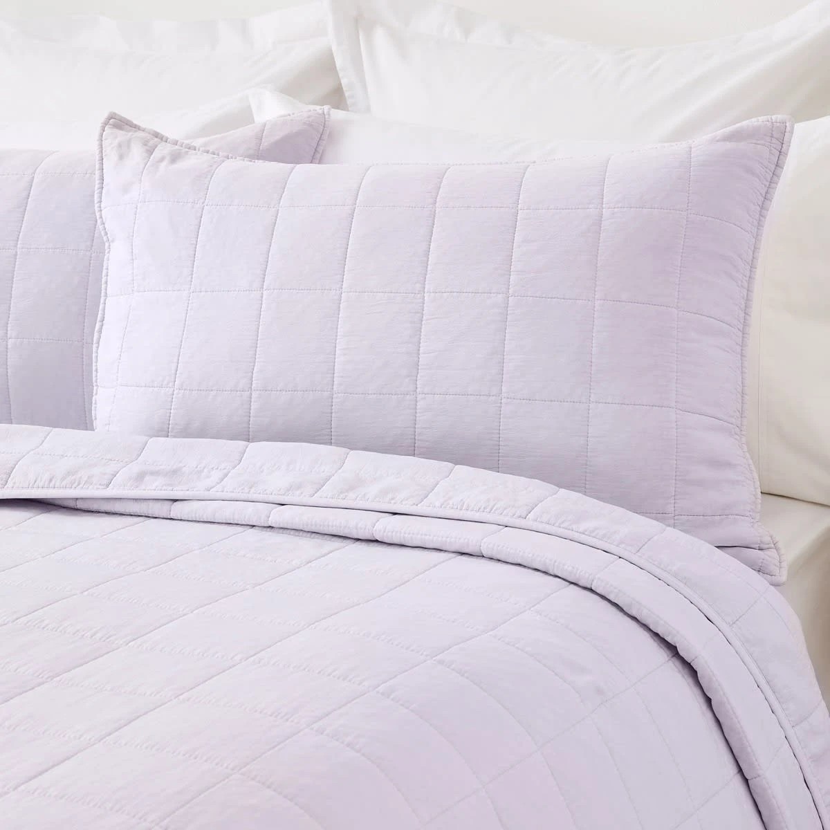 3 Hayden Coverlet Set - Queen/King Bed, Lilac, 3 of 7