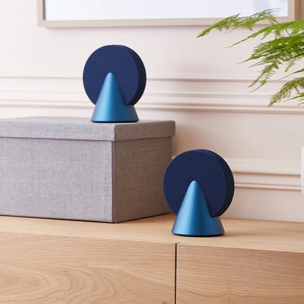 8 Lexon Conic 360 Bluetooth Speaker - Blue - Blue, 8 of 9