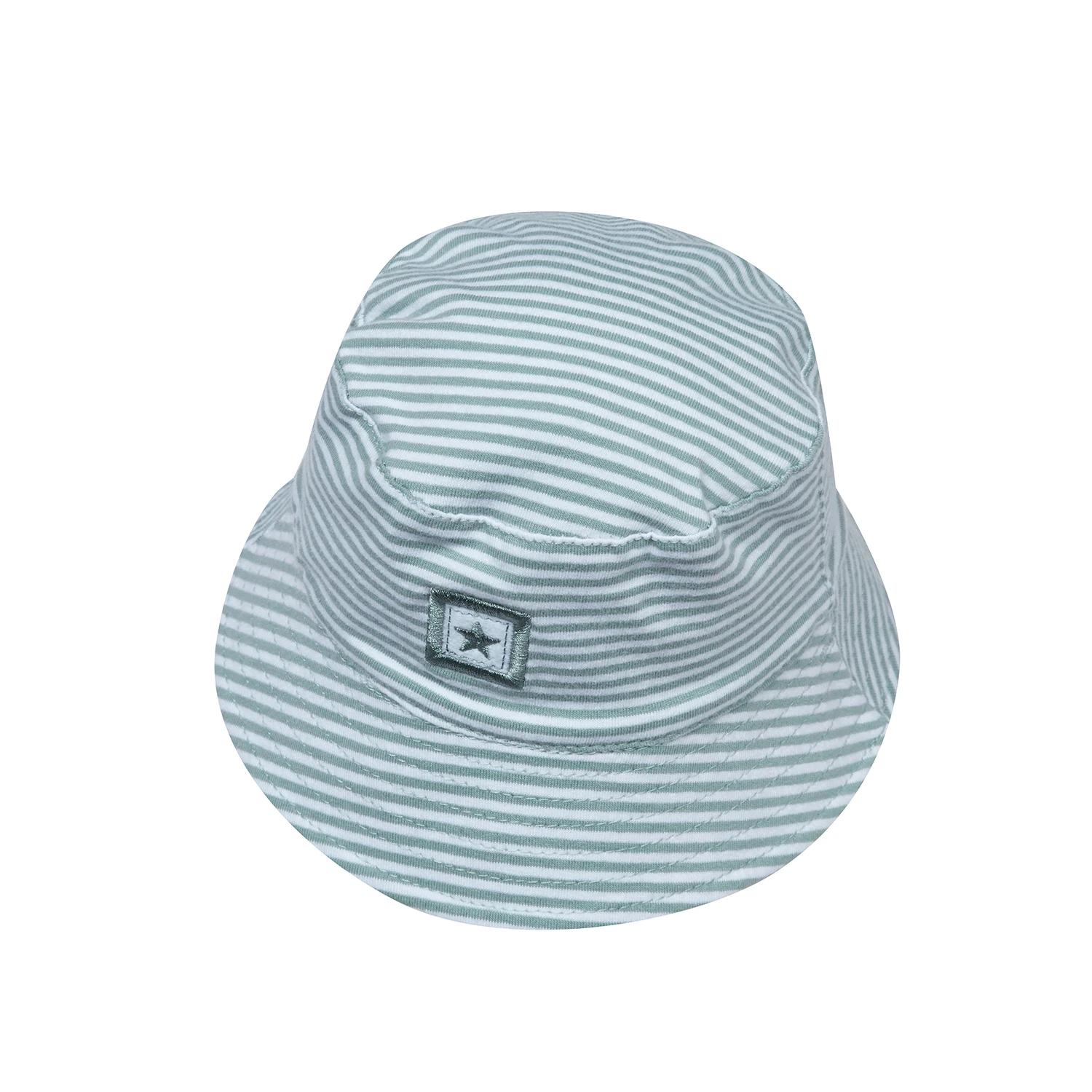 3 Snugtime Stipe Jersey Bucket Hat, Greenstripe Small GREEN, 3 of 6
