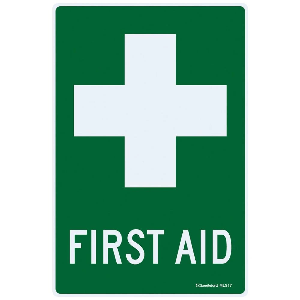1 First Aid Sign 30 x 45cm, 1 of 1