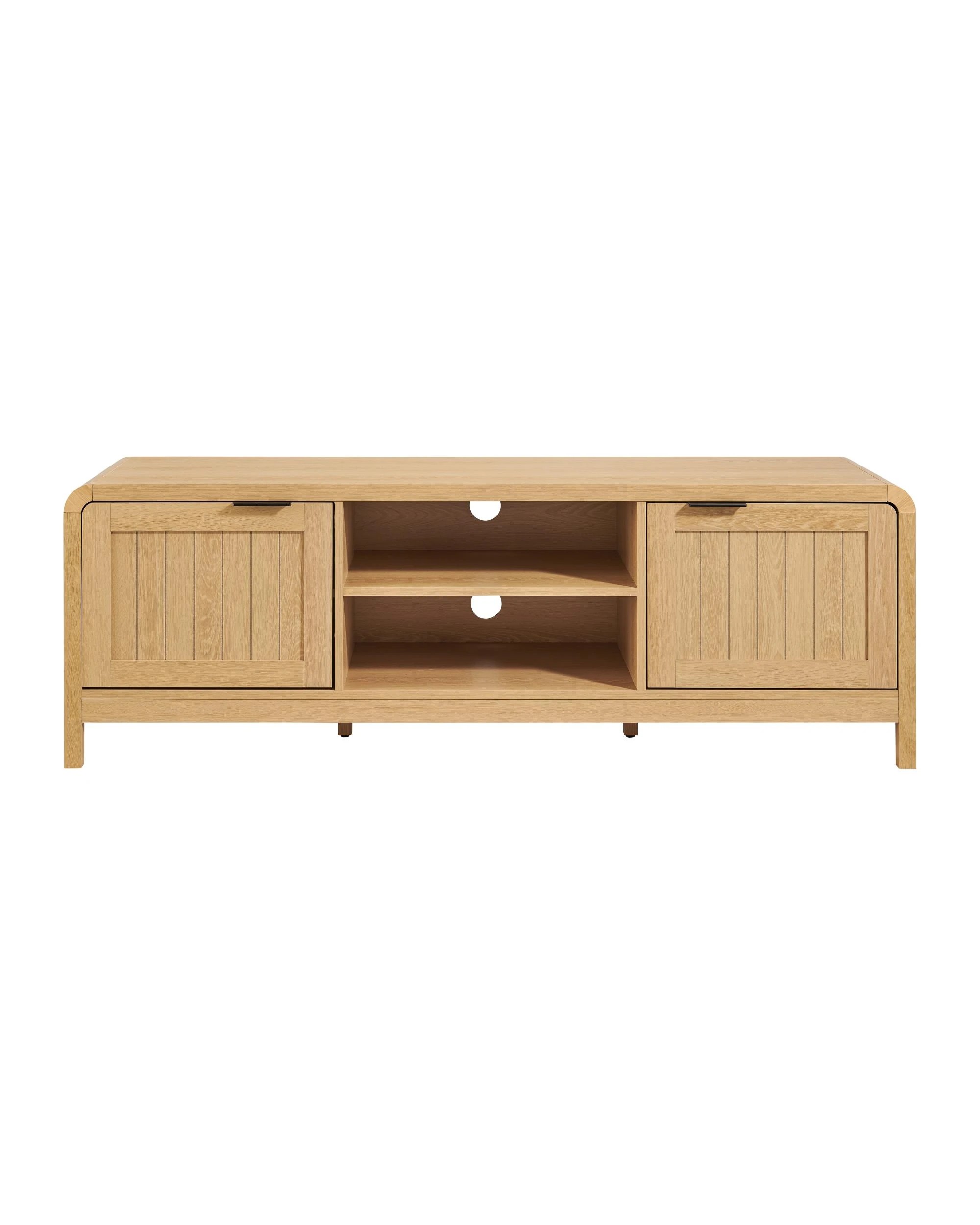 4 Kodu TV Entertainment Unit Lowline 2 Doors - Natural, 4 of 10