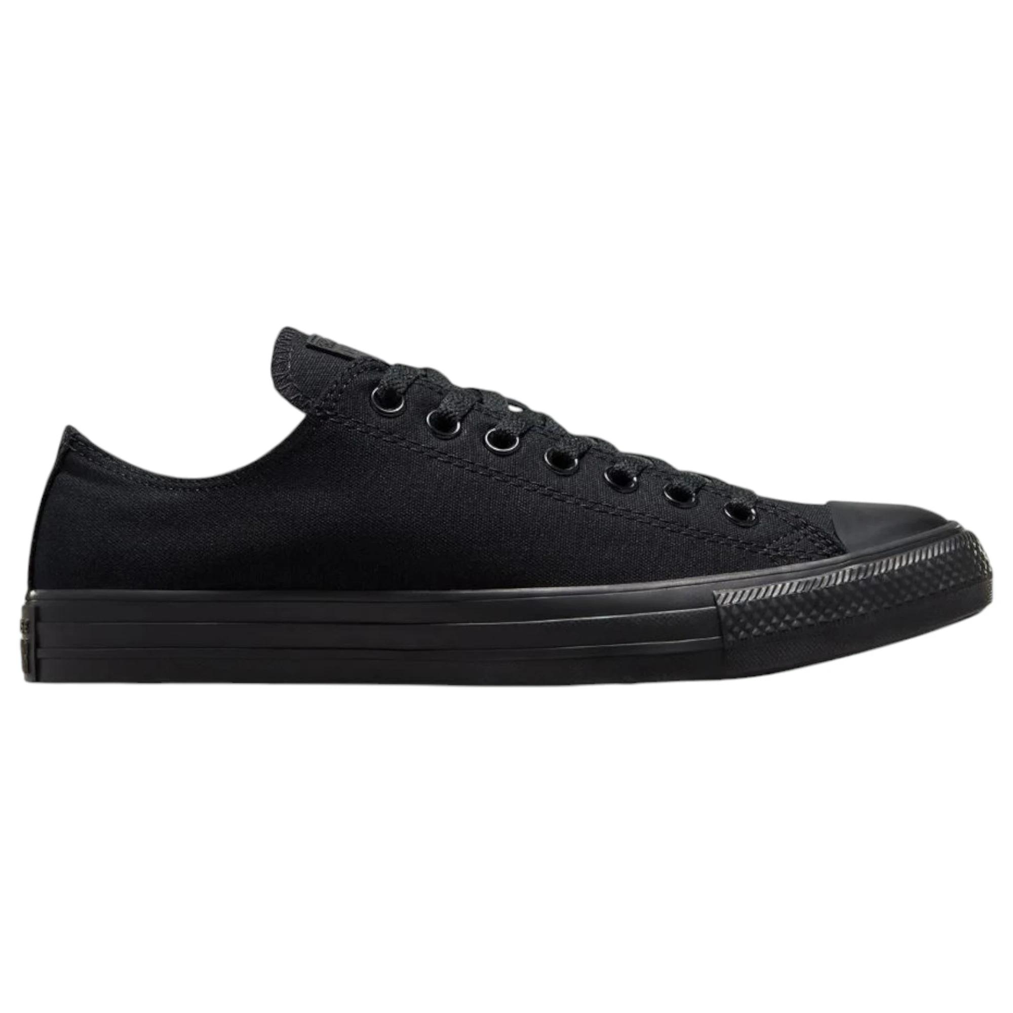 2 Converse Unisex Chuck Taylor All Star Classic High Top Shoes BLACK MONOCHROME, 2 of 8