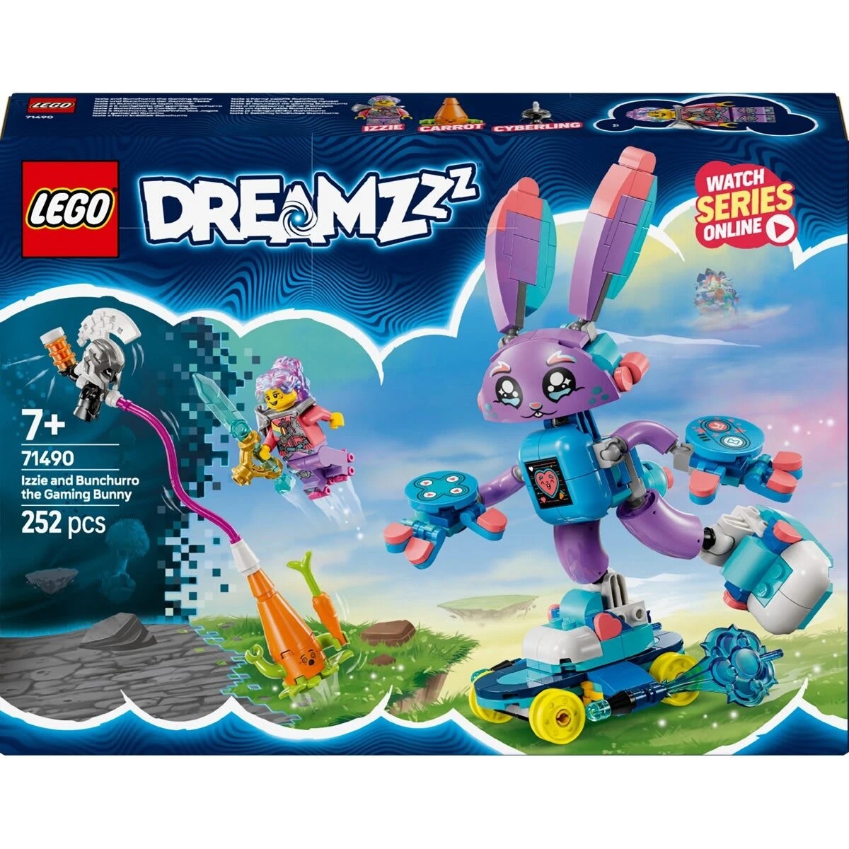 1 LEGO DREAMZzz Izzie and Bunchurro the Gaming Bunny 71490, 1 of 10