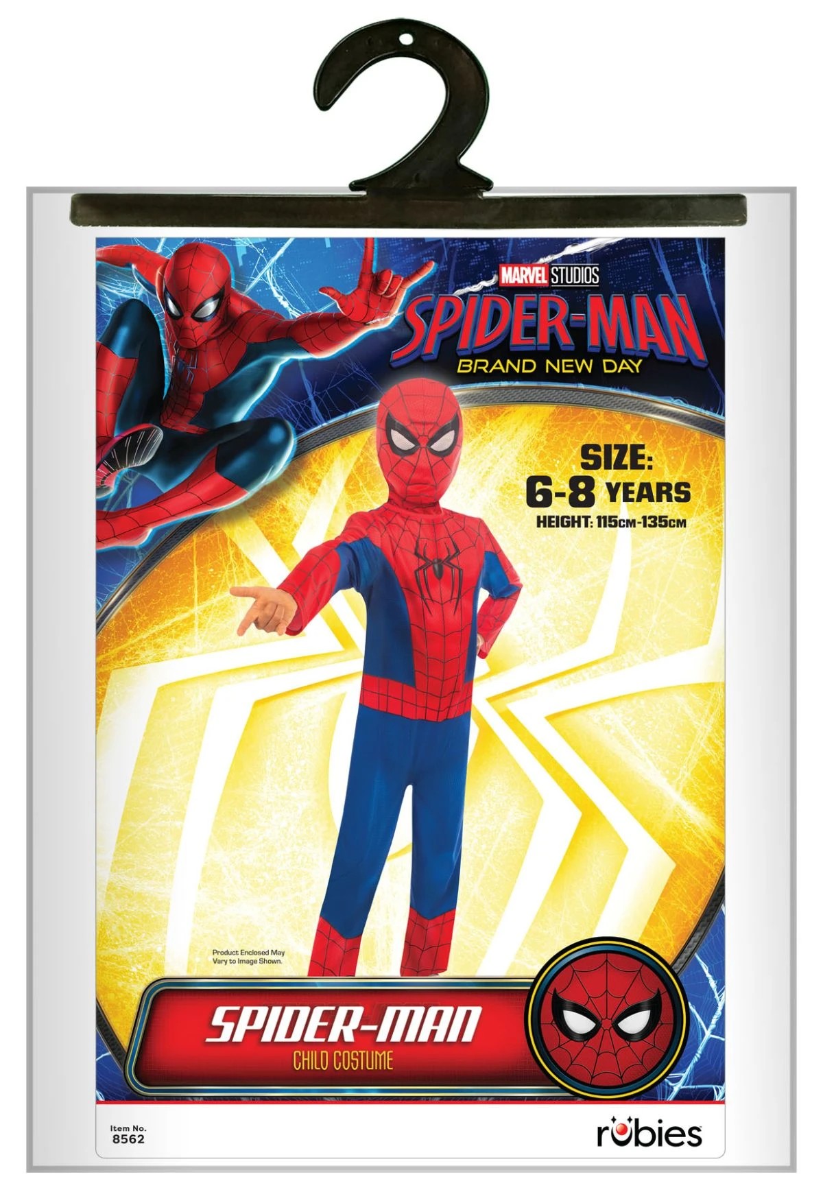 2 Marvel Spider-Man Child Costume - Ages 6-8, 2 of 5