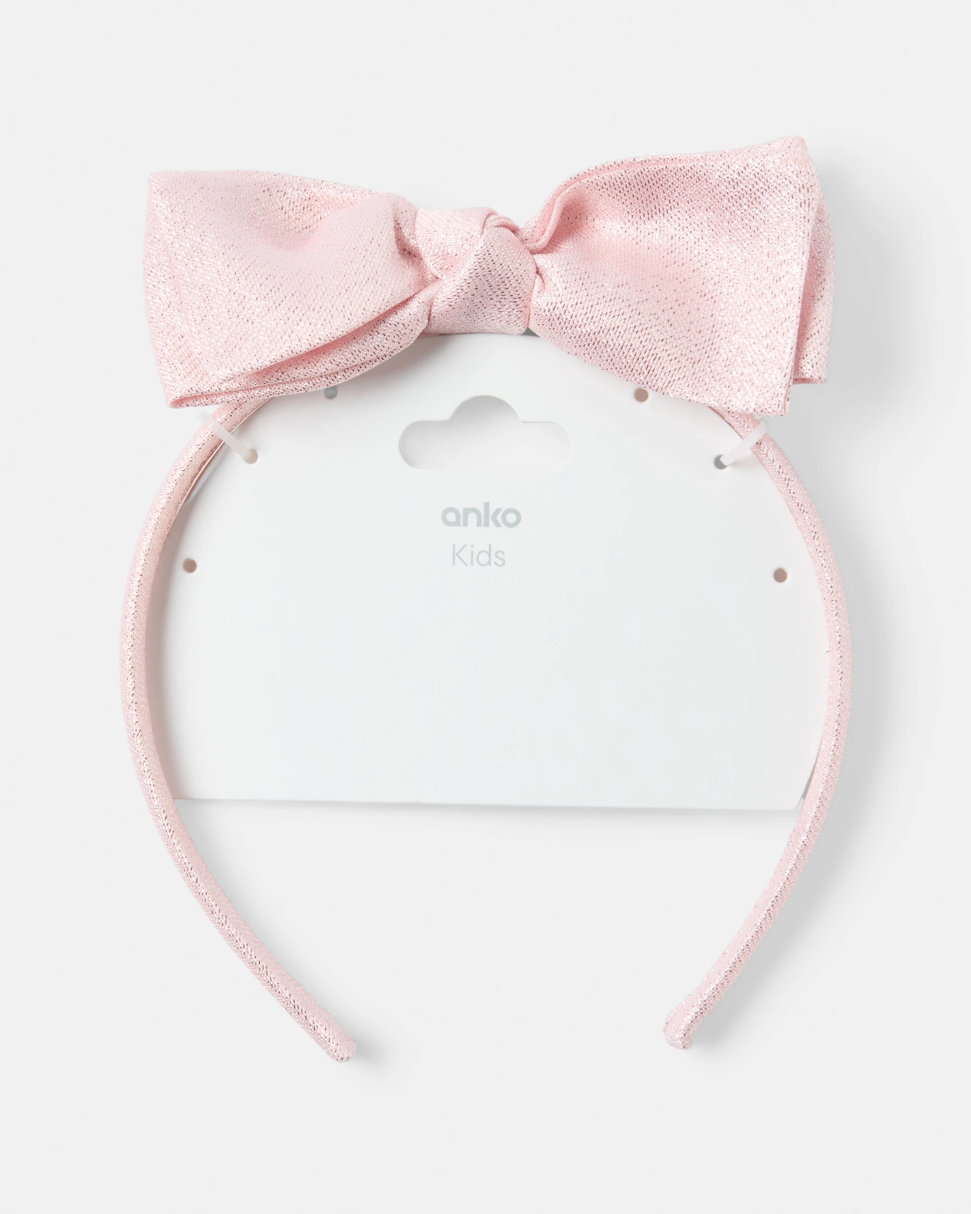 4 Bow Headband - Pink, 4 of 4