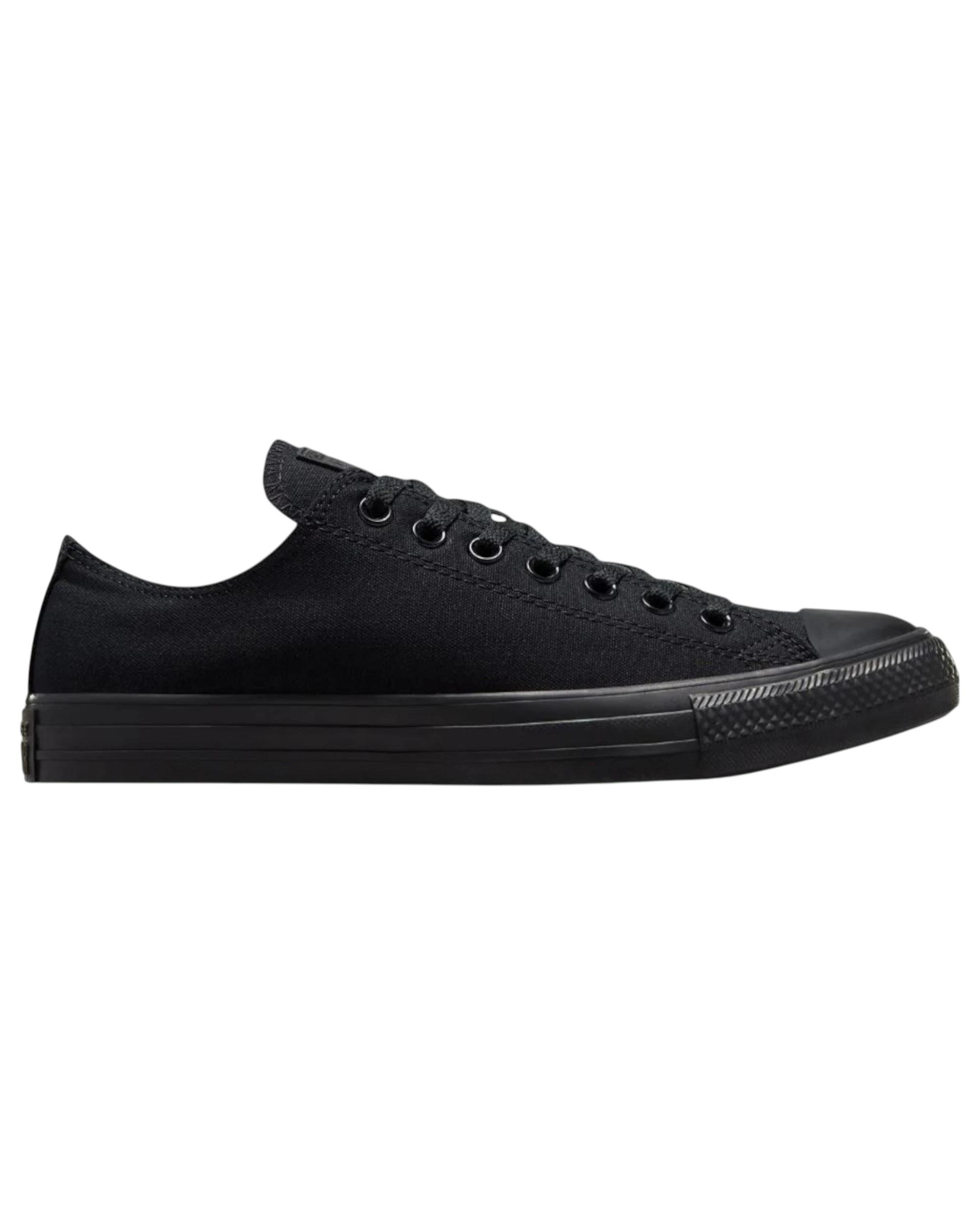 1 Converse Unisex Chuck Taylor All Star Classic High Top Shoes BLACK MONOCHROME, 1 of 9