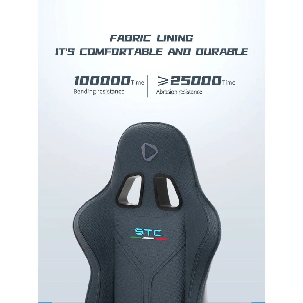 10 ONEX STC Tribute Fabric Gaming Chair Cowboy Gaming Chairs, 10 of 10