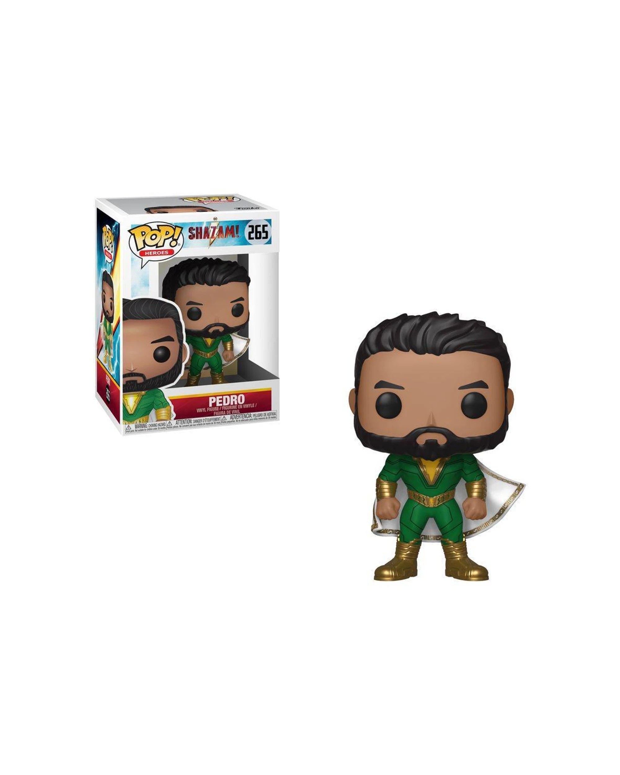 3 POP Vinyl Figurine Shazam - Pedro 10cm Collectible Action Figure Plastic Vinyl - Multi, 3 of 3