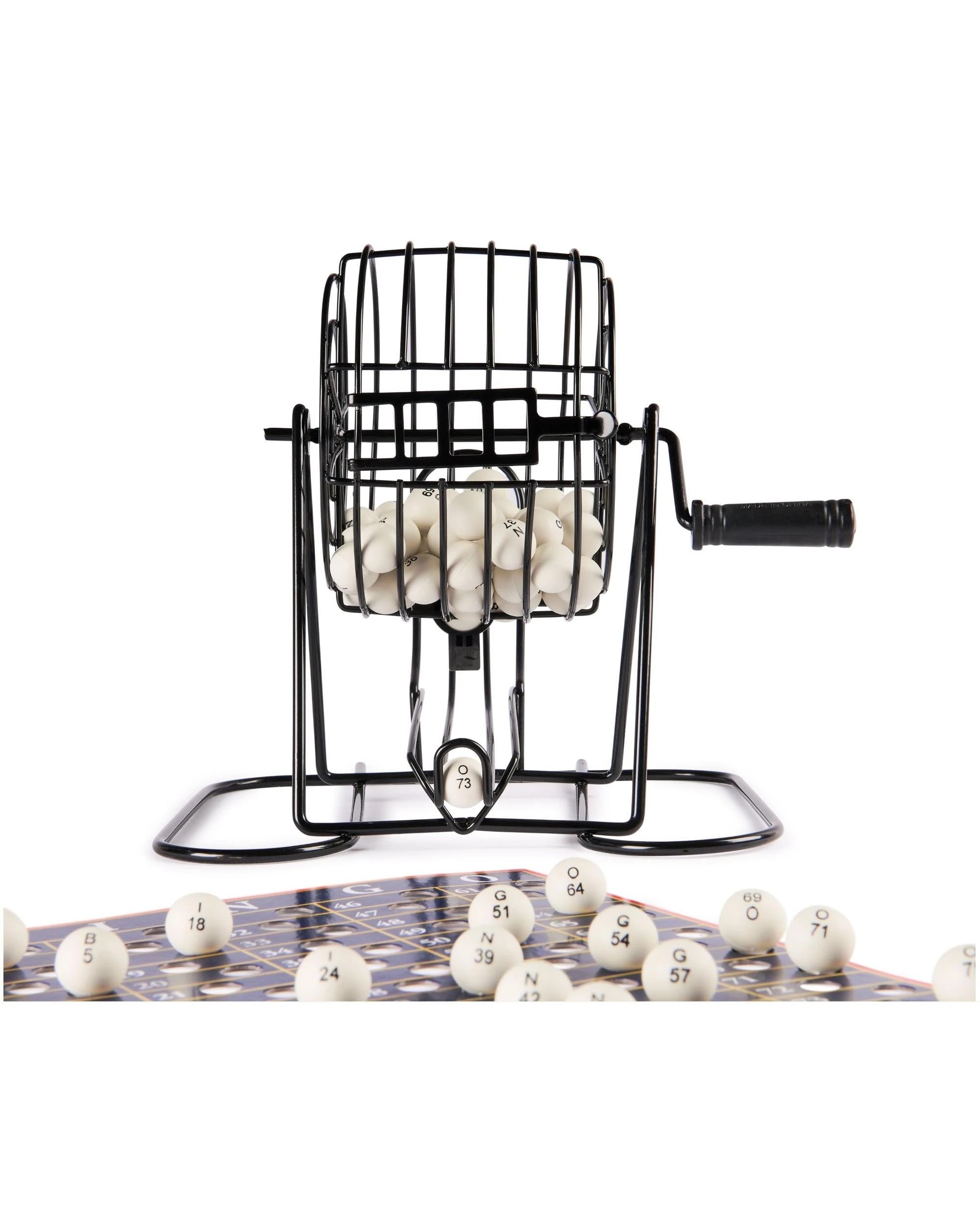 6 Cardinal Classics Deluxe Metal Bingo Cage, 6 of 6