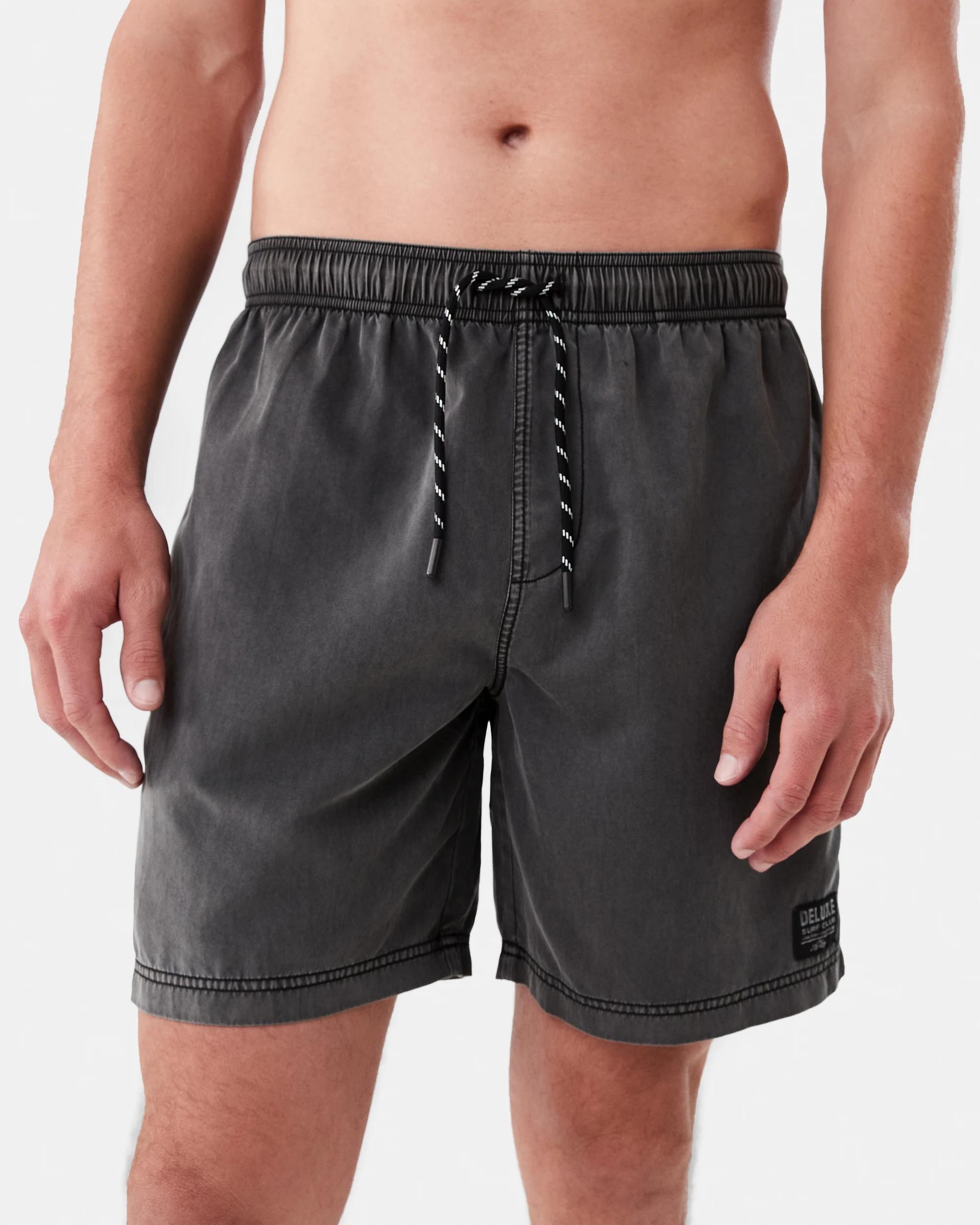 1 Washed Boardshorts Blk Washed, 1 of 8