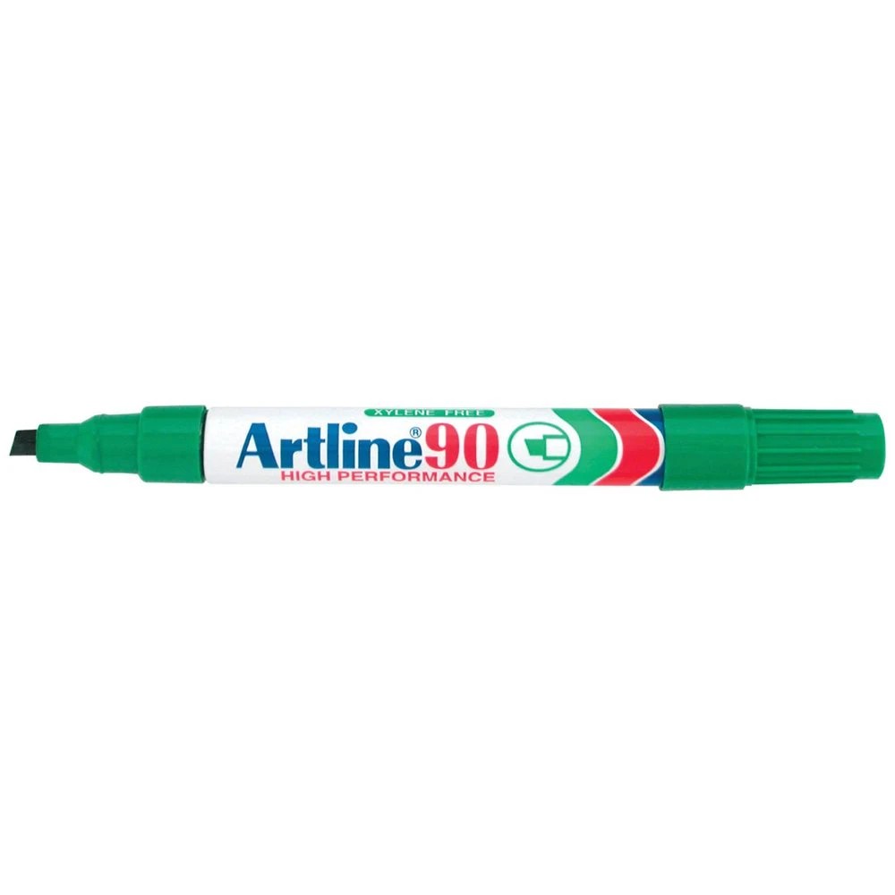 1 Artline 90 Permanent Marker Green, 1 of 2