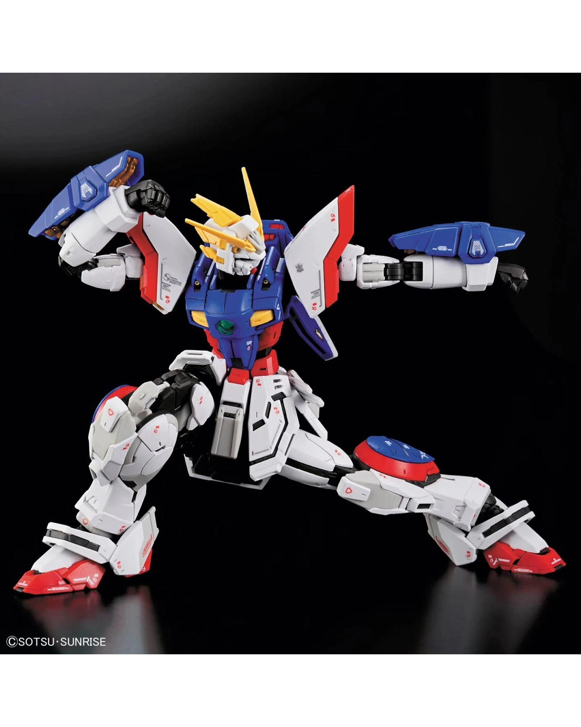 9 Bandai Gundam Real Grade Shining Gundam 1/144 Scale Model Kit, 9 of 10