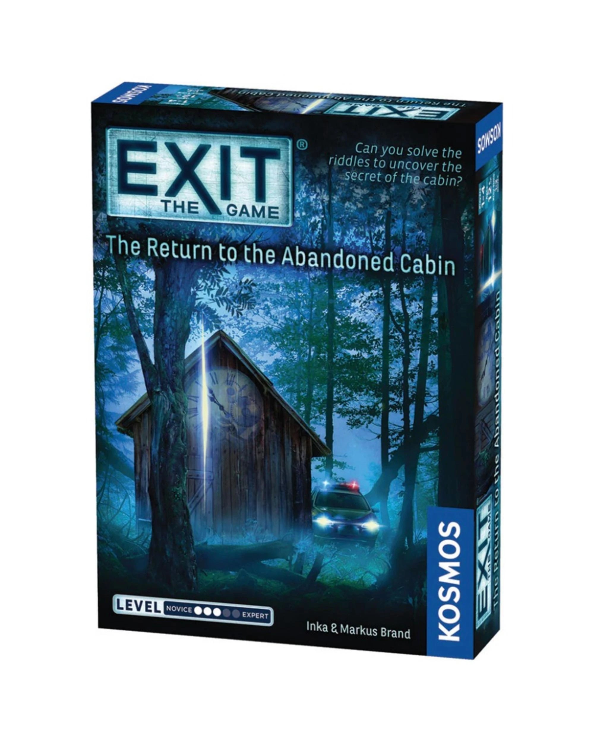 1 Exit the Game Return to the Abandoned Cabin Puzzle Game, 1 of 4