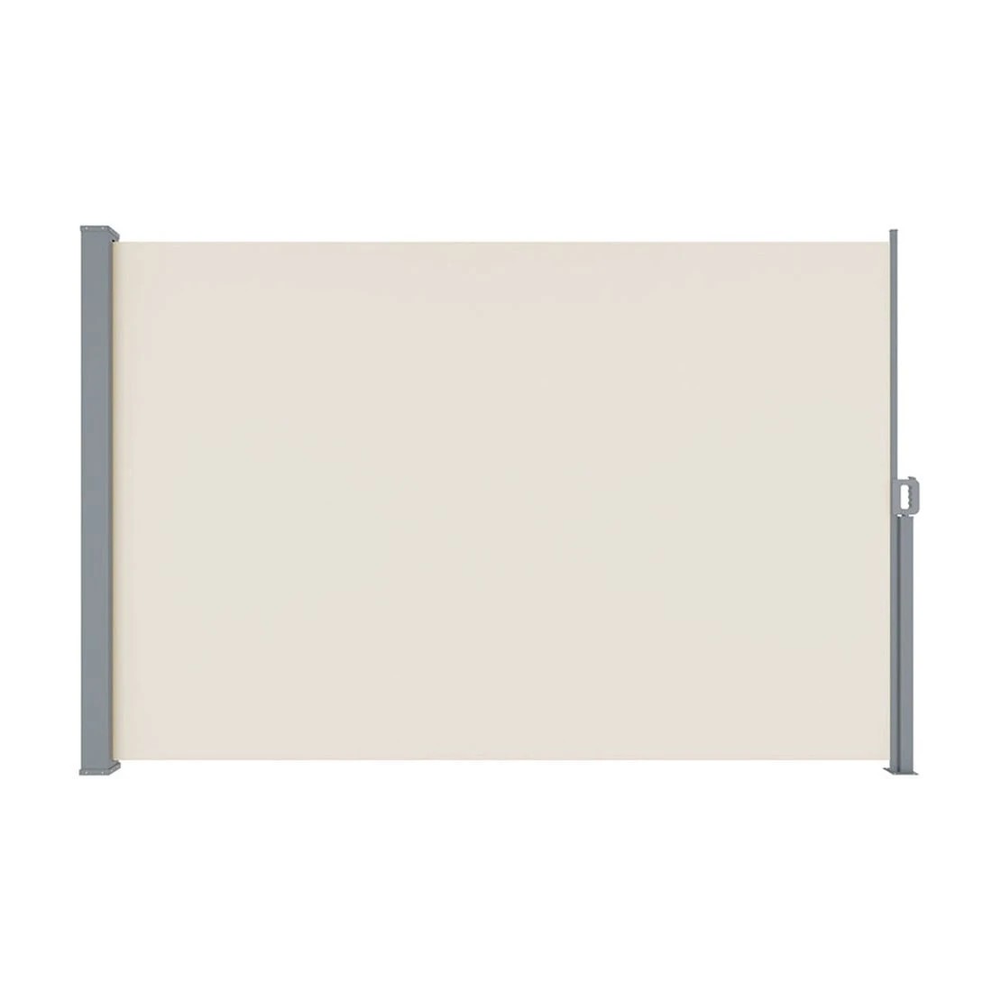 3 Instahut Side Awning Sun Shade Outdoor Blinds Retractable Screen 2X3M - White, 3 of 5