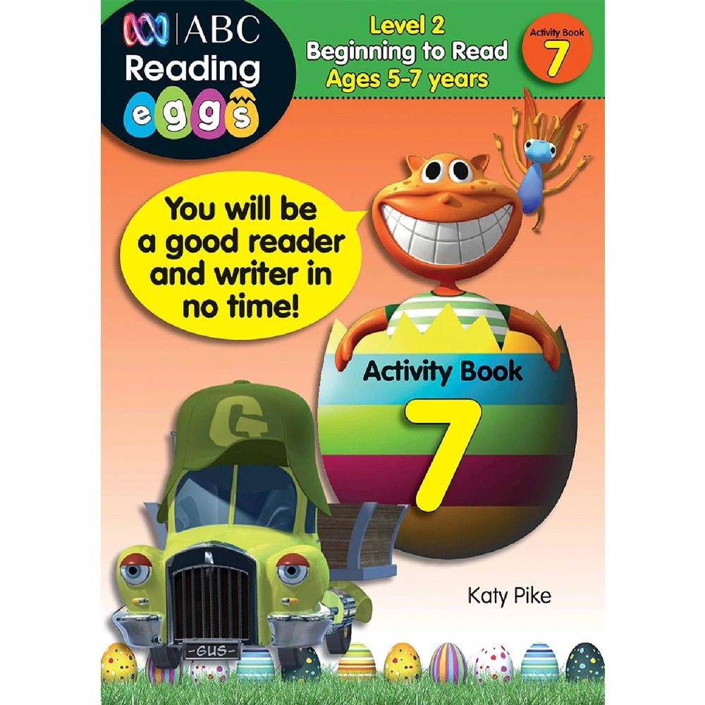 1 ABC Reading Eggs - Beginning to Read - Activity Book 7, 1 of 1
