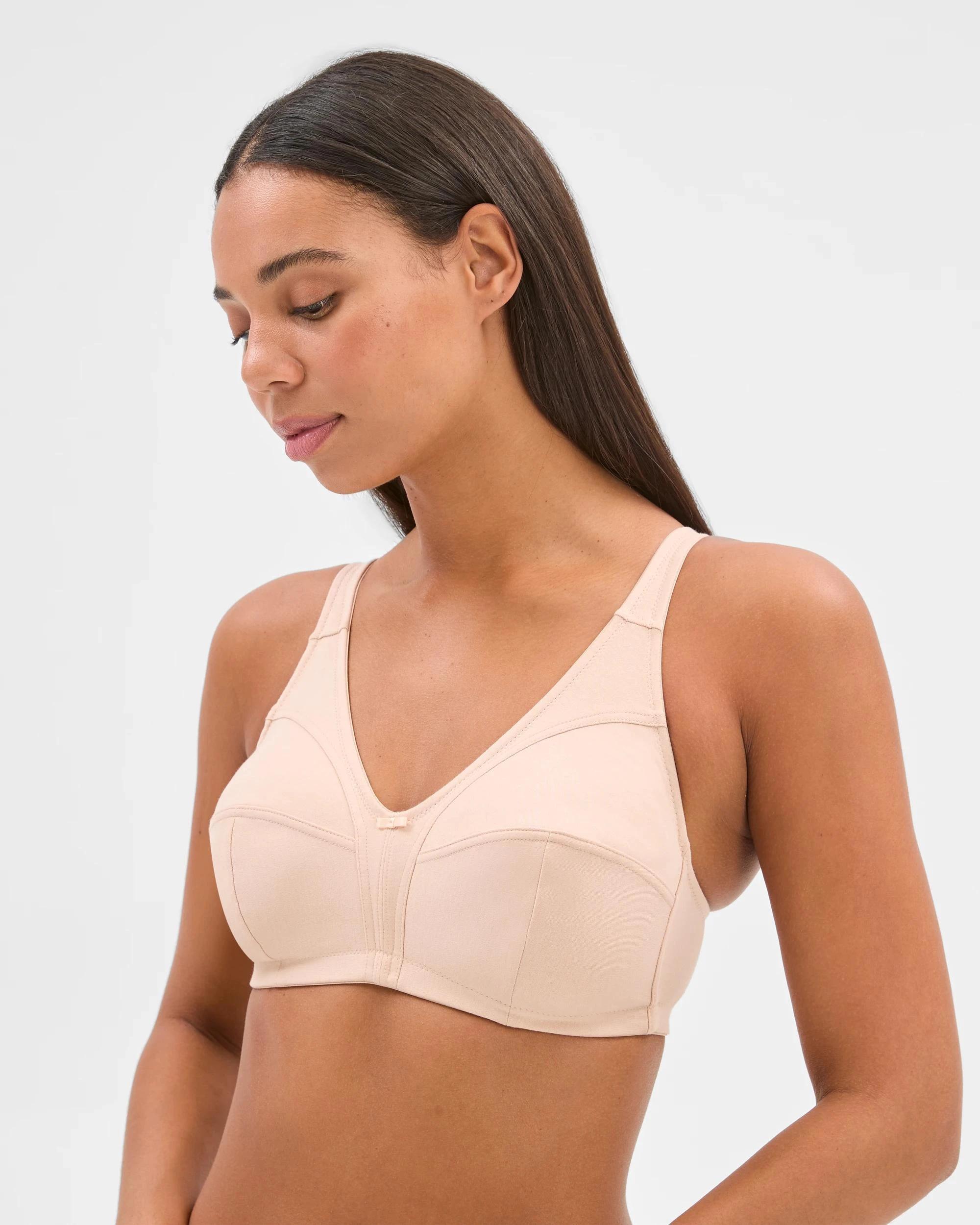 2 Target Lena Cotton Wirefree Bra TAUPE, 2 of 4