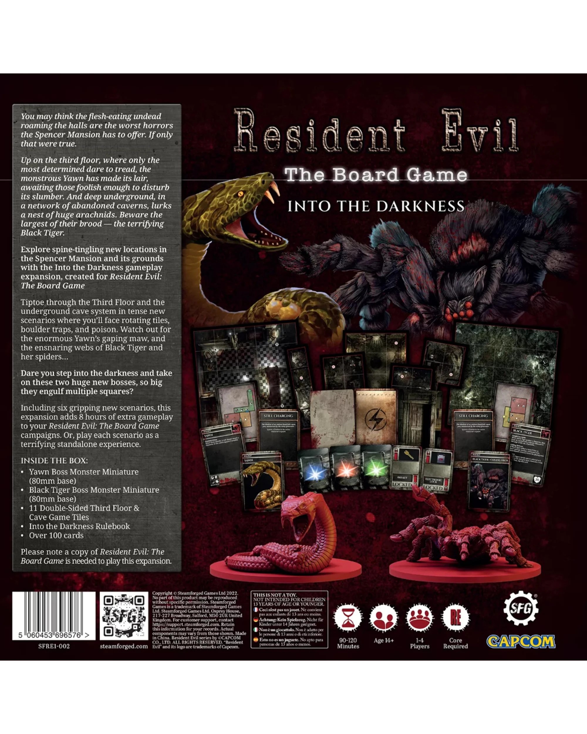 4 Resident Evil Into The Darkness Expansion Board Game, 4 of 4