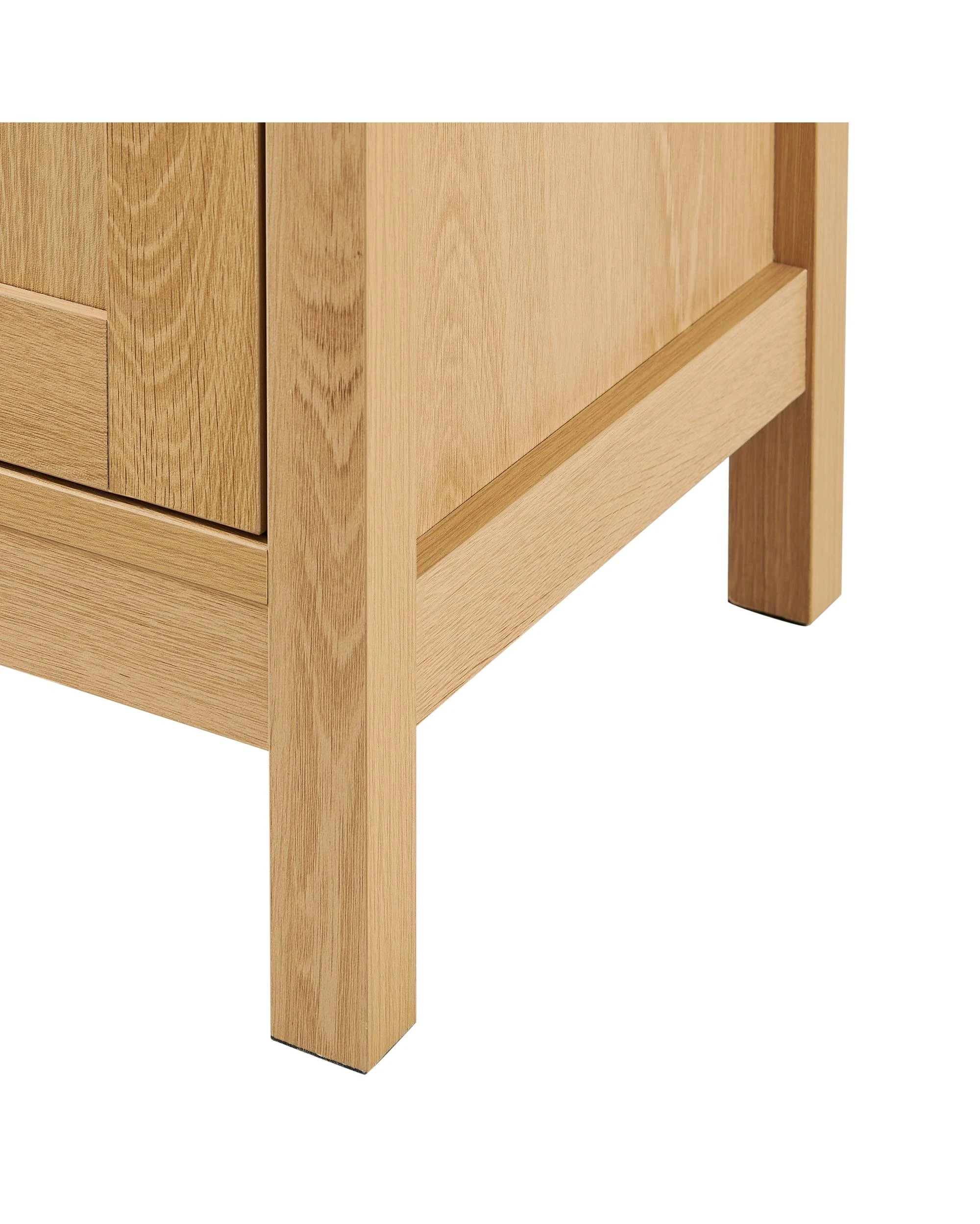 9 Kodu Bedside Cabinet 1 Drawer 1 Door - Natural, 9 of 9
