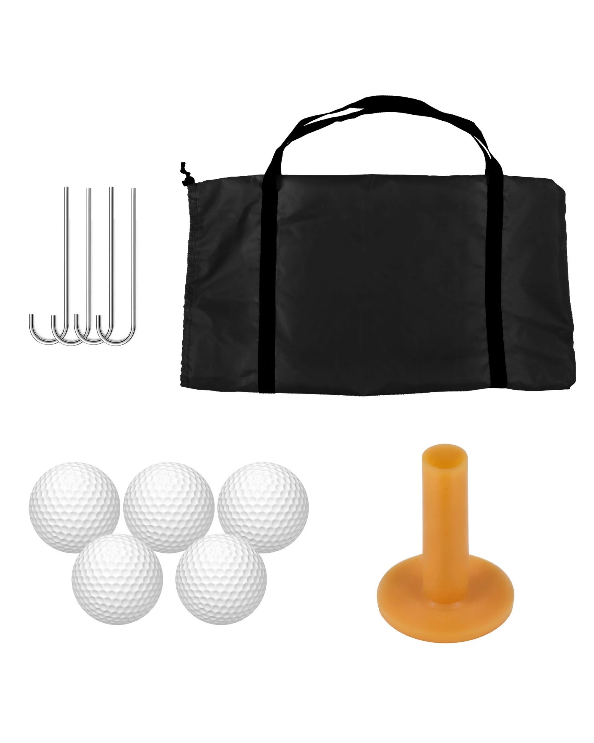 3 Advwin 10x7ft Golf Practice Net with Target - Black, 3 of 6