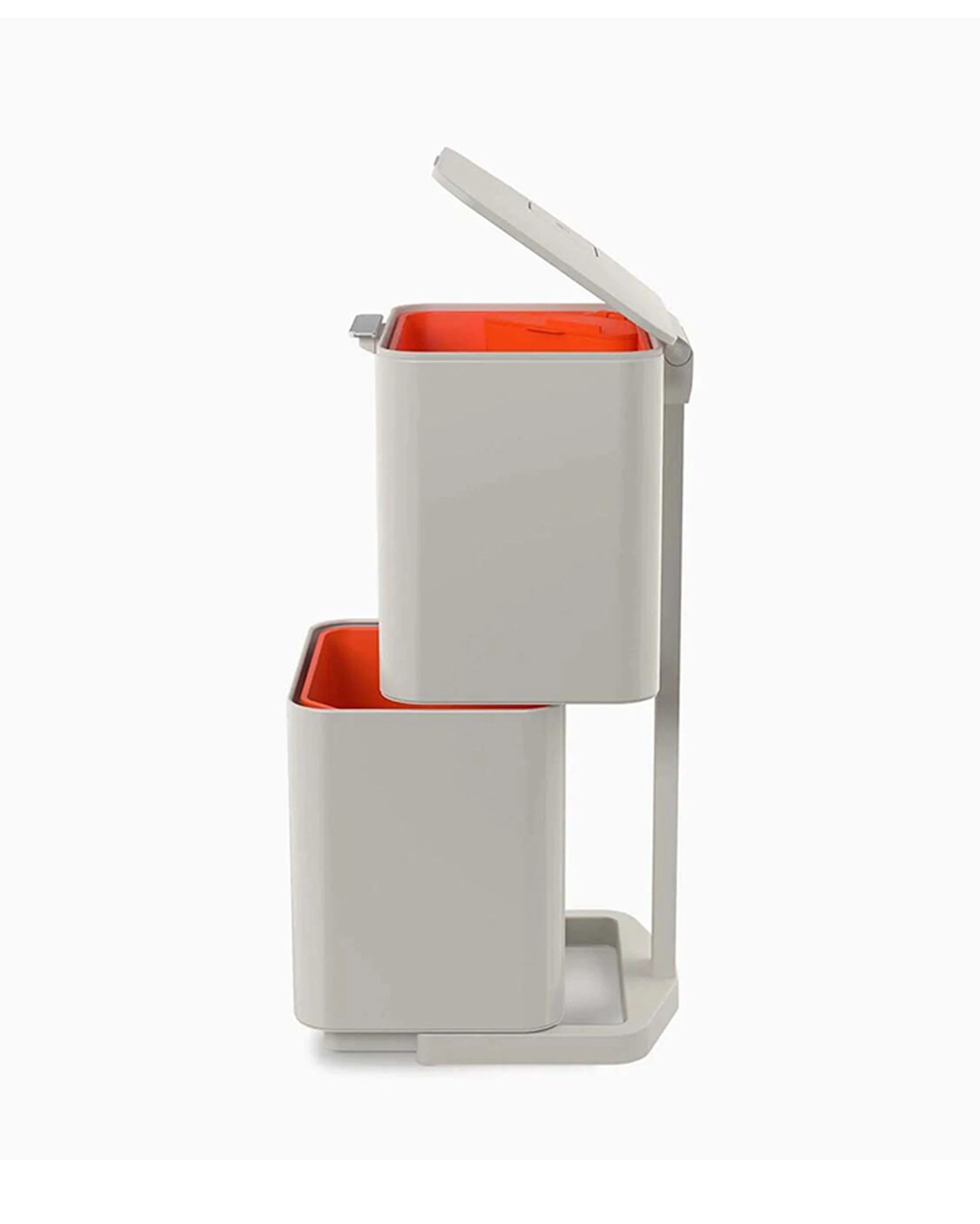 6 Joseph Joseph Totem Max Waste Separation 60L Bin Stone 30061, 6 of 10