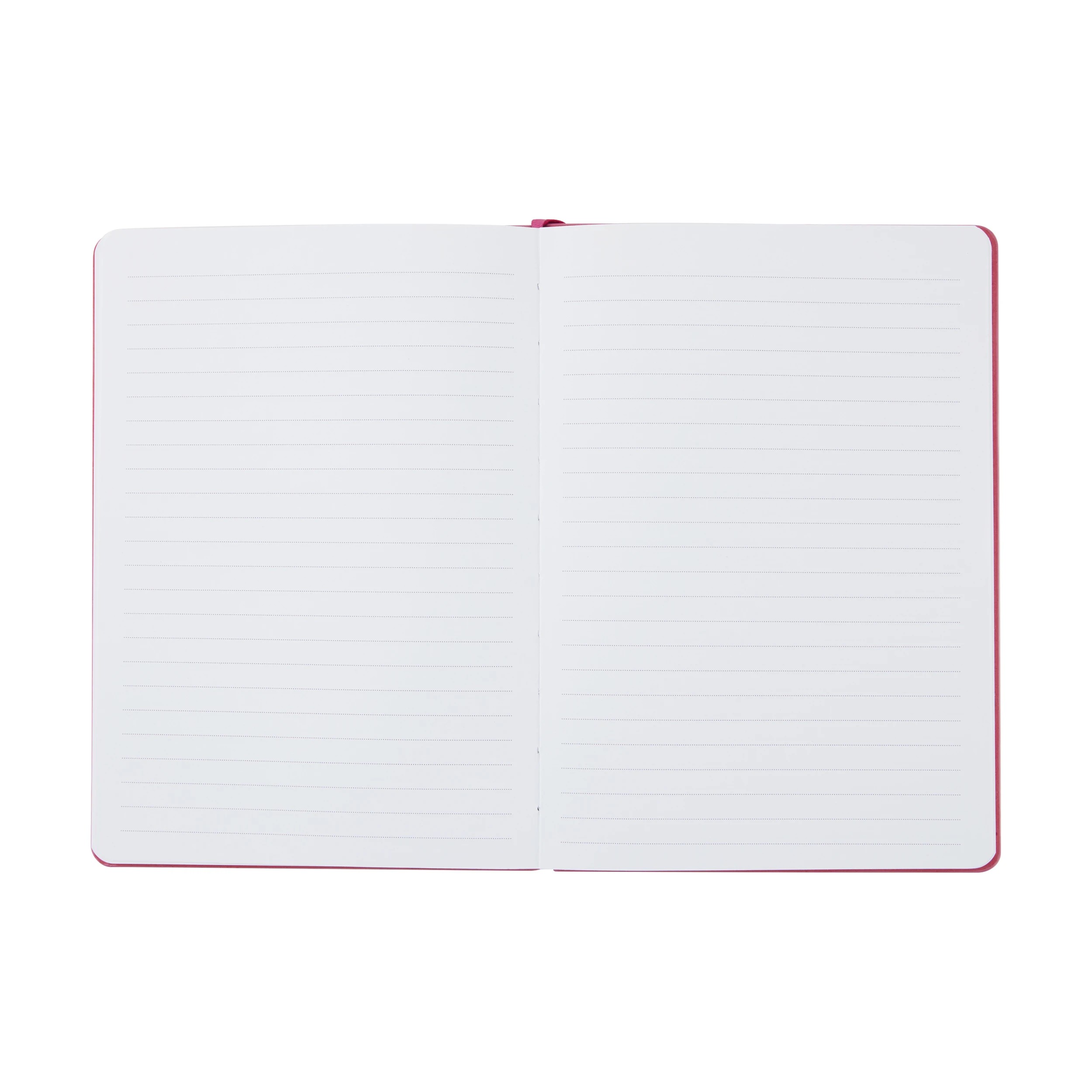 2 A5 Scallop Journal - Red and Pink, 2 of 4