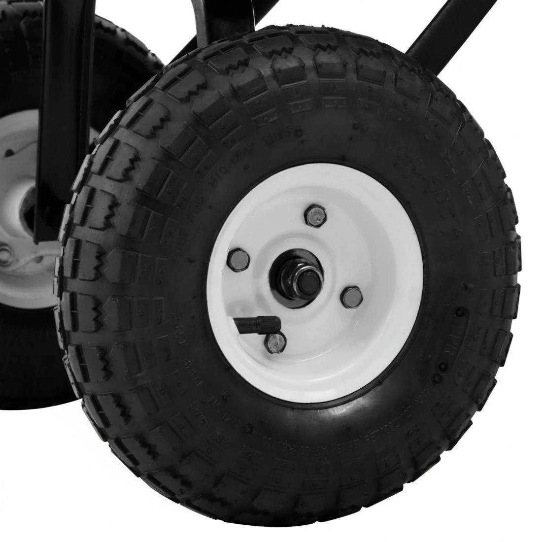 9 Gardeon Garden Cart Dump 270kg Hand Trailer Trolley Wagon Wheelbarrow Pull 75L - Green, 9 of 9