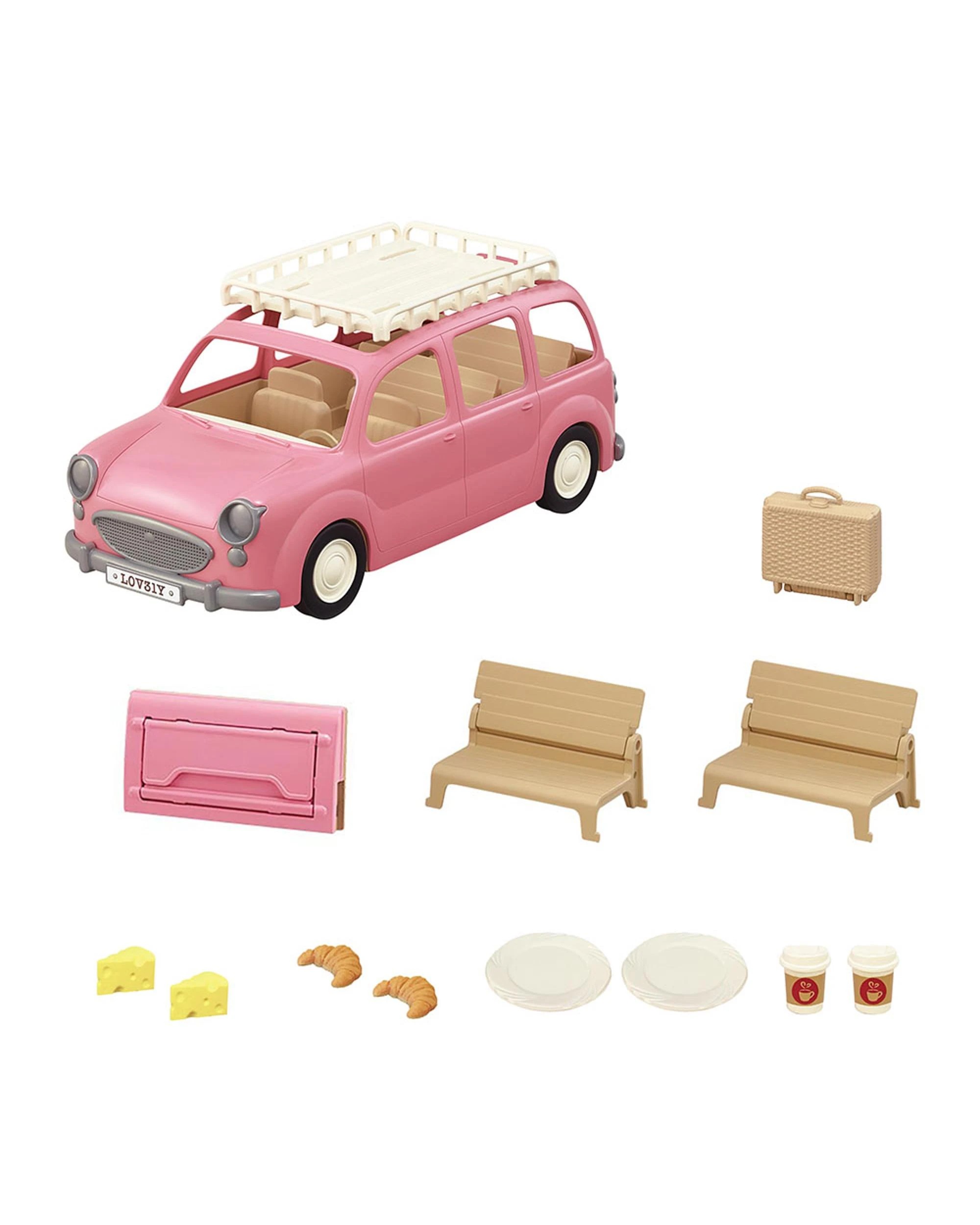 3 Sylvanian Families Family Picnic Van, 3 of 8