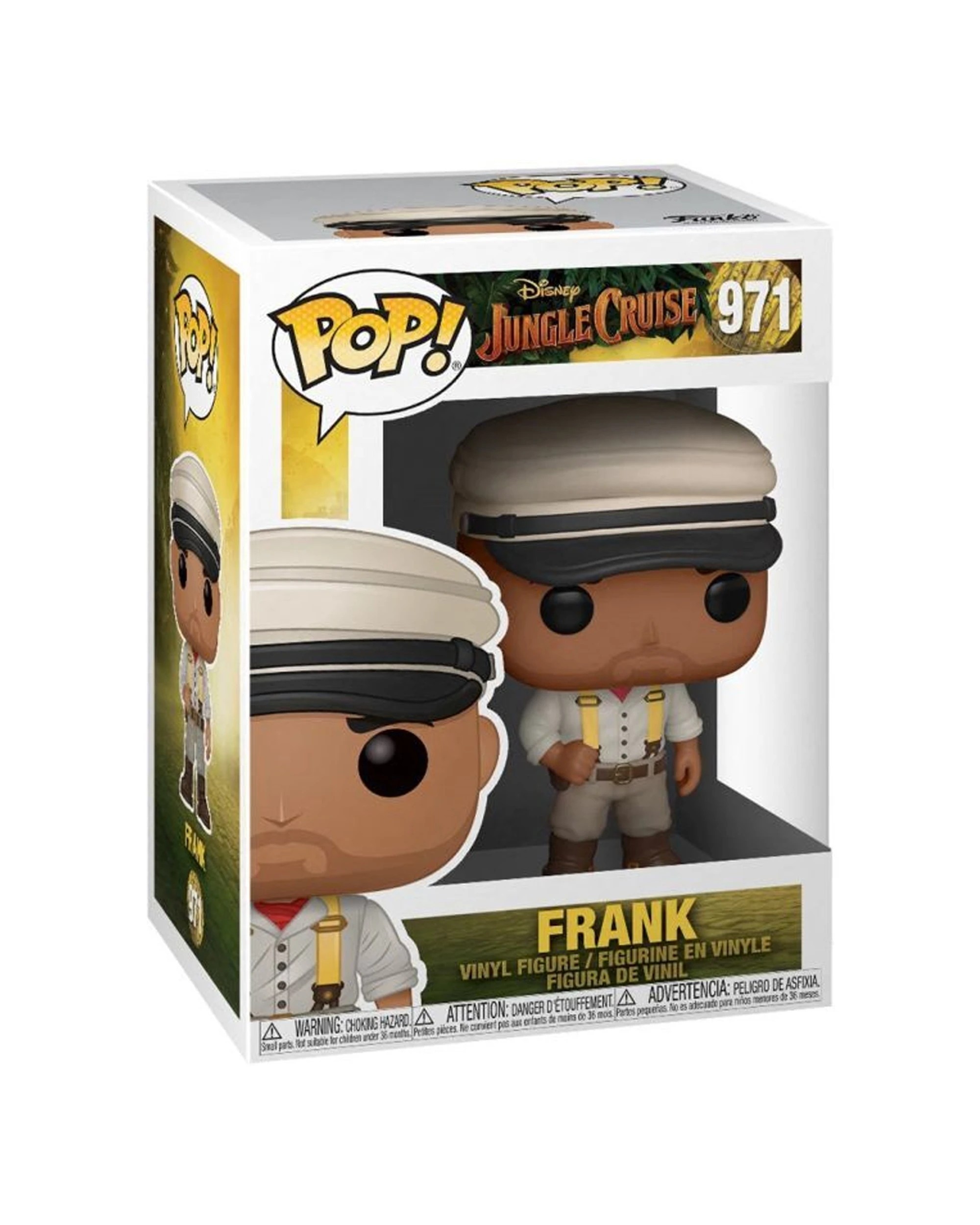 2 Pop Vinyl Figurine Jungle Cruise - Frank Vinyl Figure 10cm Collectible - Multi, 2 of 3