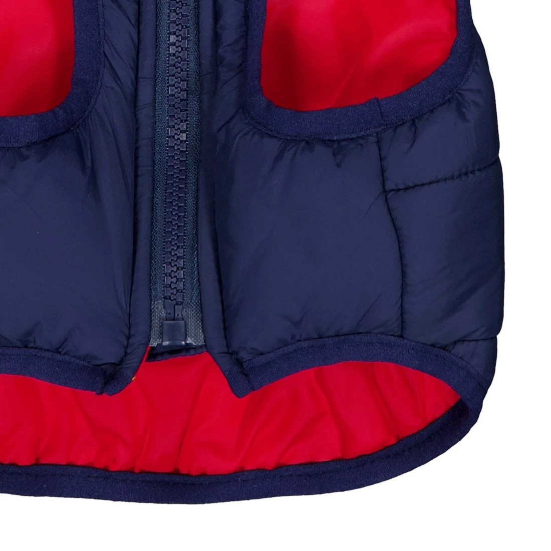 8 Pet Puffer Jacket - Small, Navy, 8 of 10
