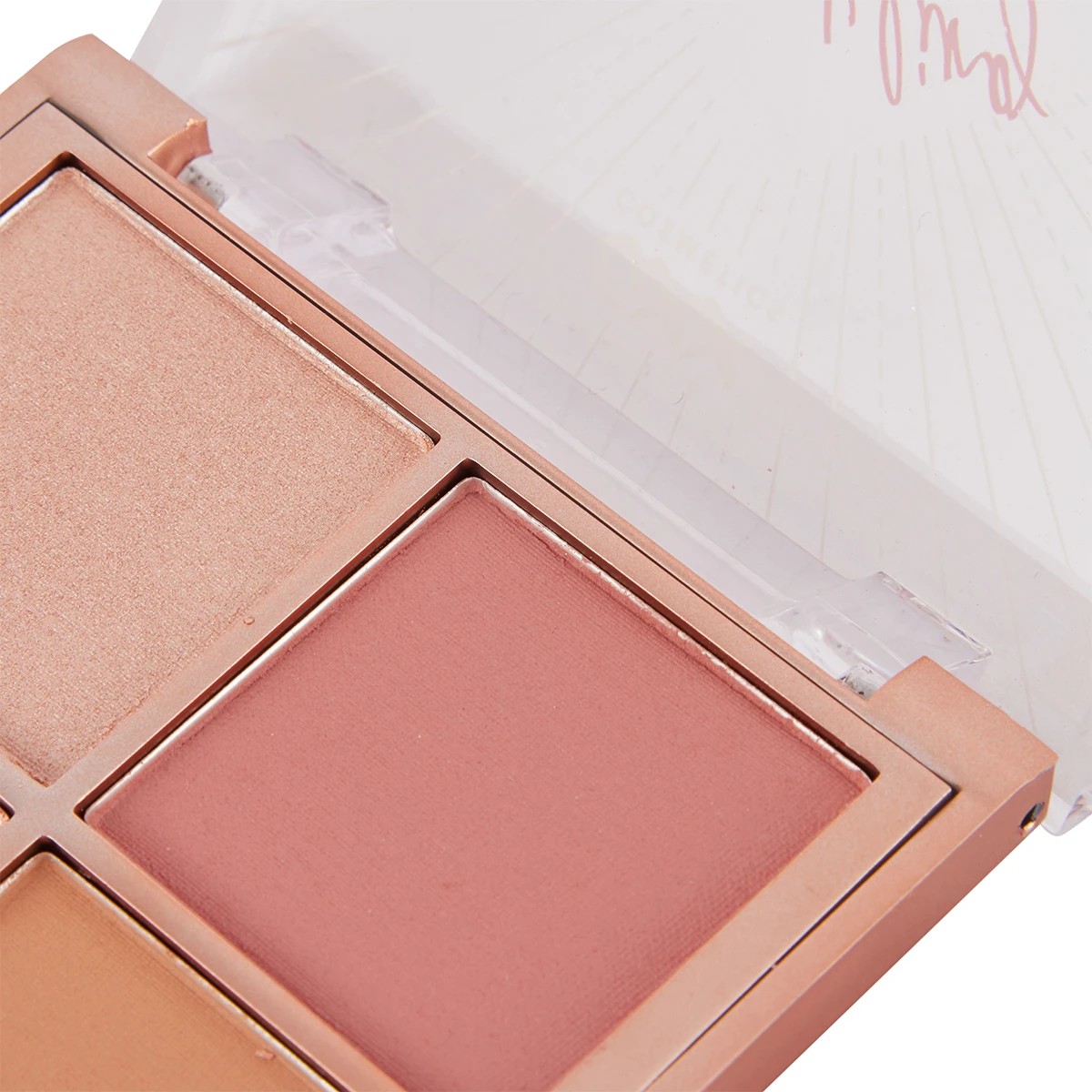 4 OXX Cosmetics Sparkling Rose Eyeshadow Quad Set - Daytime Diva, 4 of 7