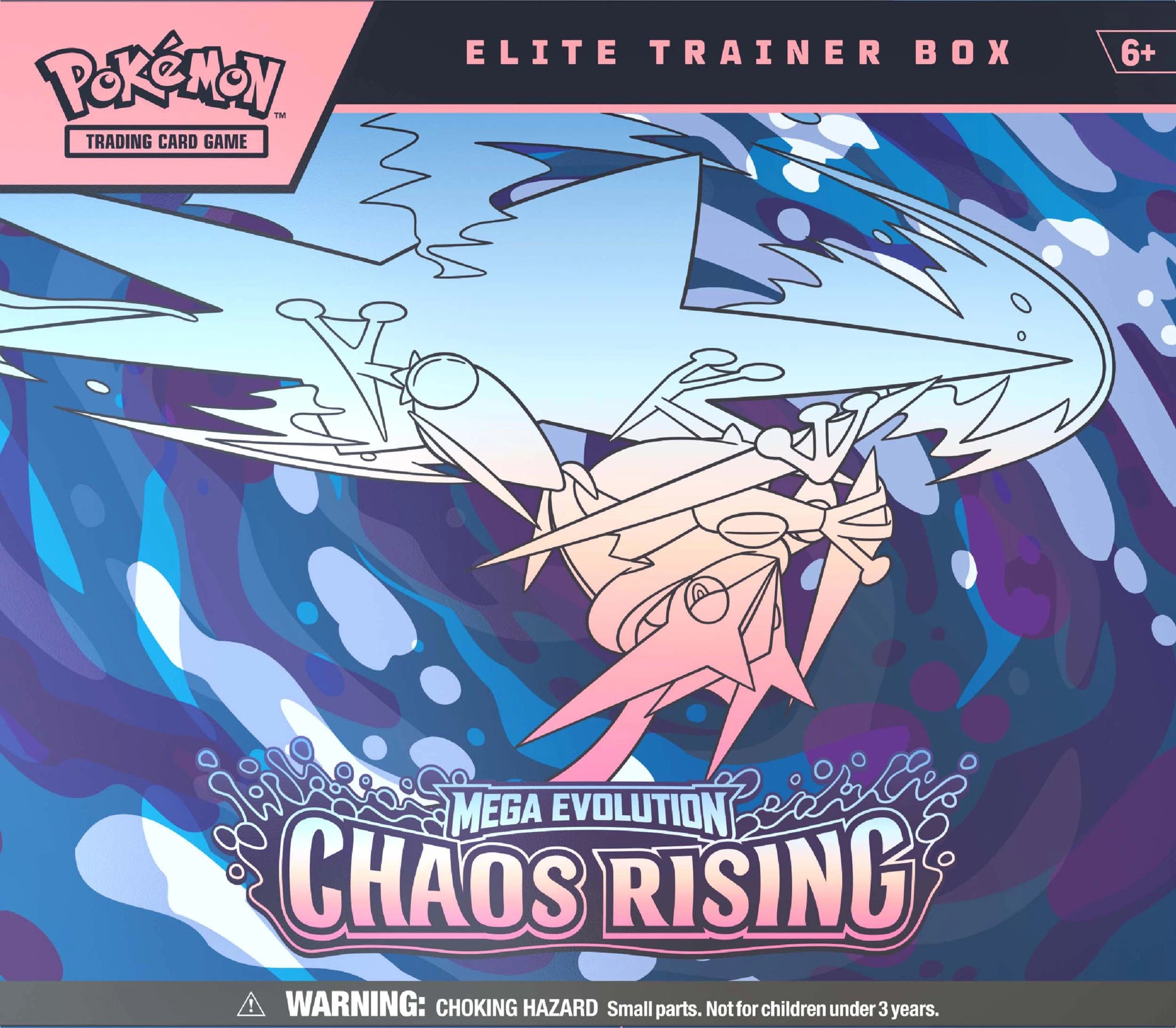 2 Pokemon Trading Card Game: Mega Evolution Chaos Rising Elite Trainer Box, 2 of 3