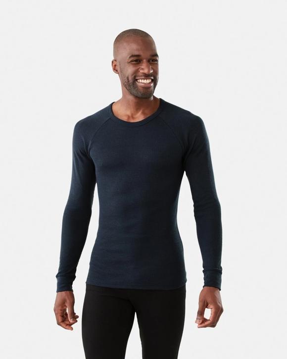 Long Sleeve Mini Waffle Thermal Top